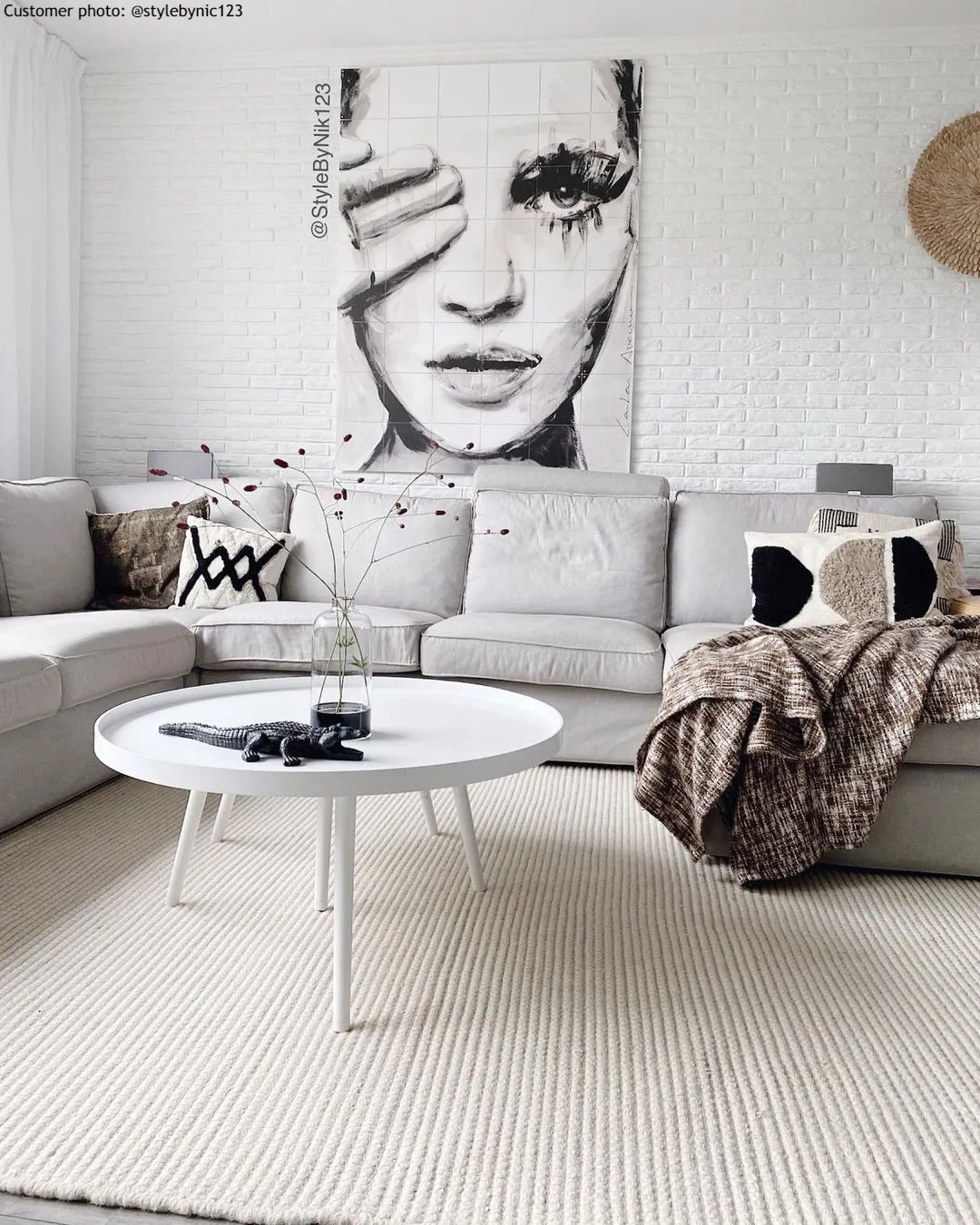 Tapis en laine - Coastal (crème)