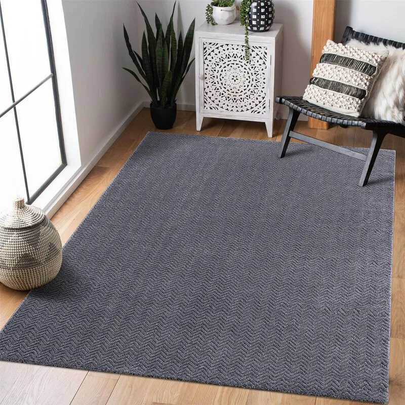 Tapis à poils longs - Pandora (gris)