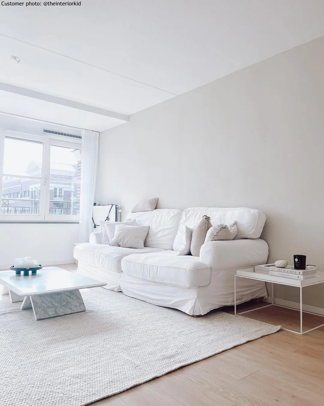 Tapis en laine - Otago (blanc)