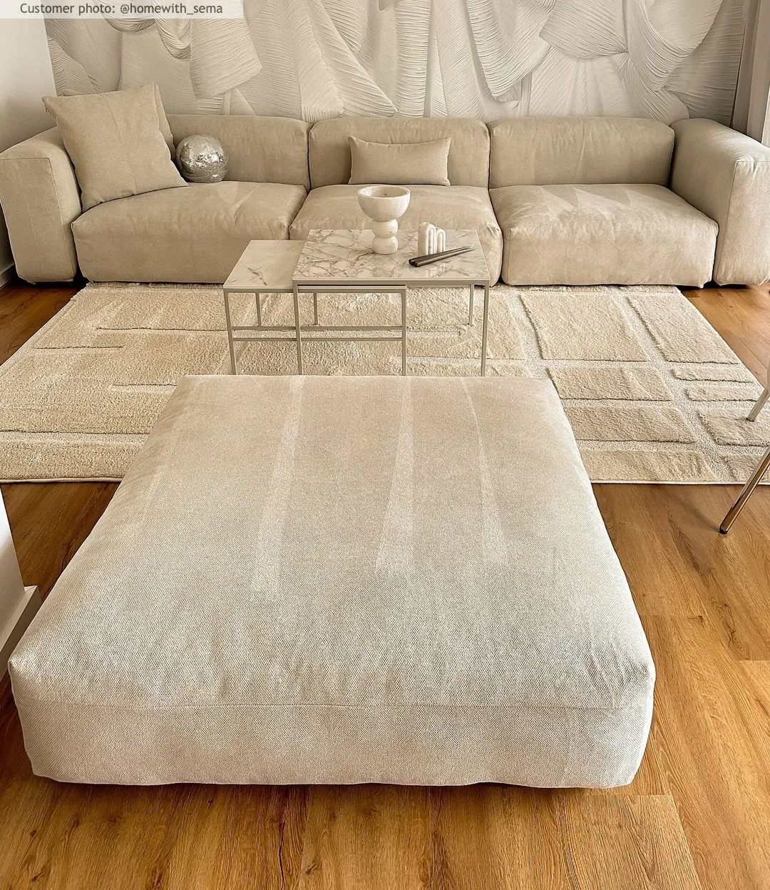 Tapis moelleux - Tillie (blanc cassé)