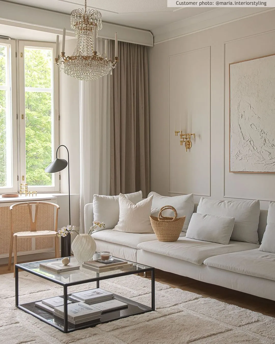 Tapis moelleux - Tillie (blanc cassé)