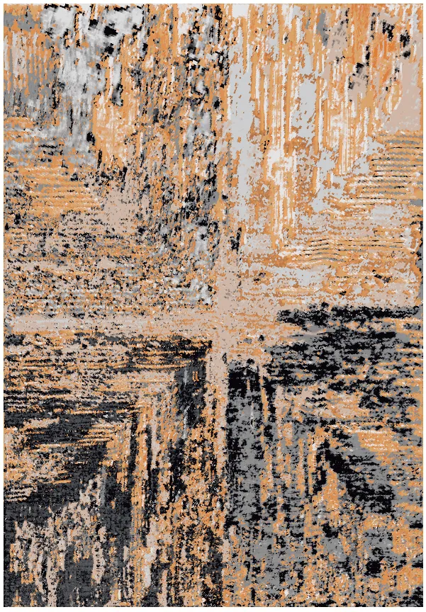 Tapis Wilton - Tizzano (doré/multicolore)