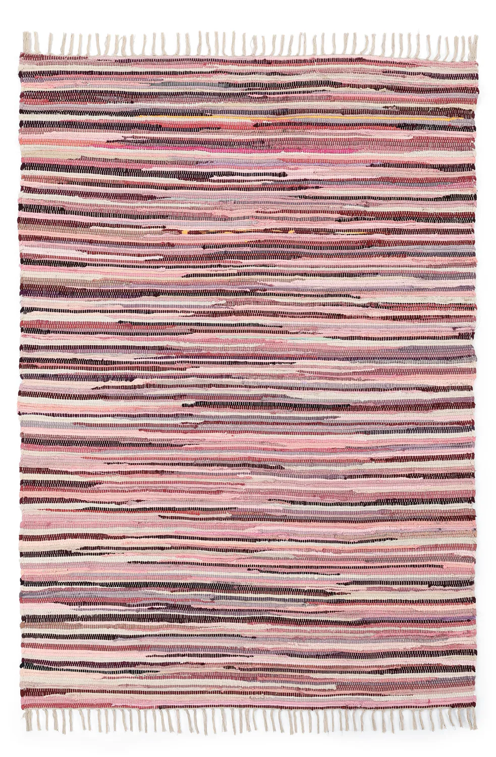 Tapis chiffons - Home (rose/multicolore)