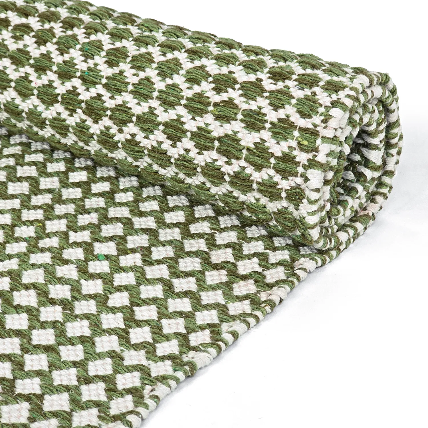 Tapis chiffons - Vinga (vert)