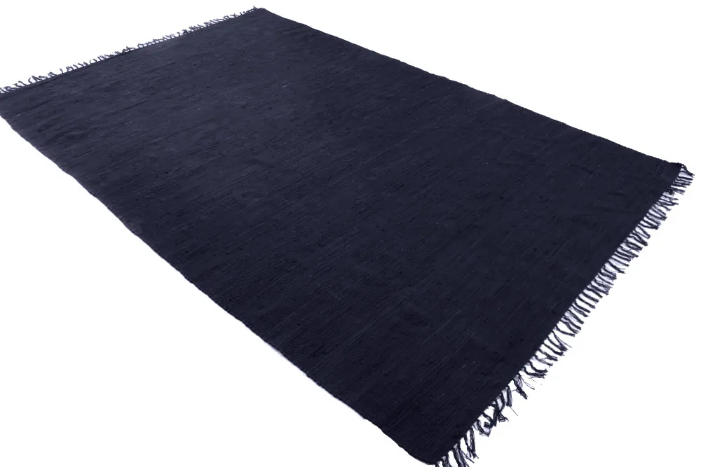 Tapis en patchwork - Silje (bleu/bleu foncé)