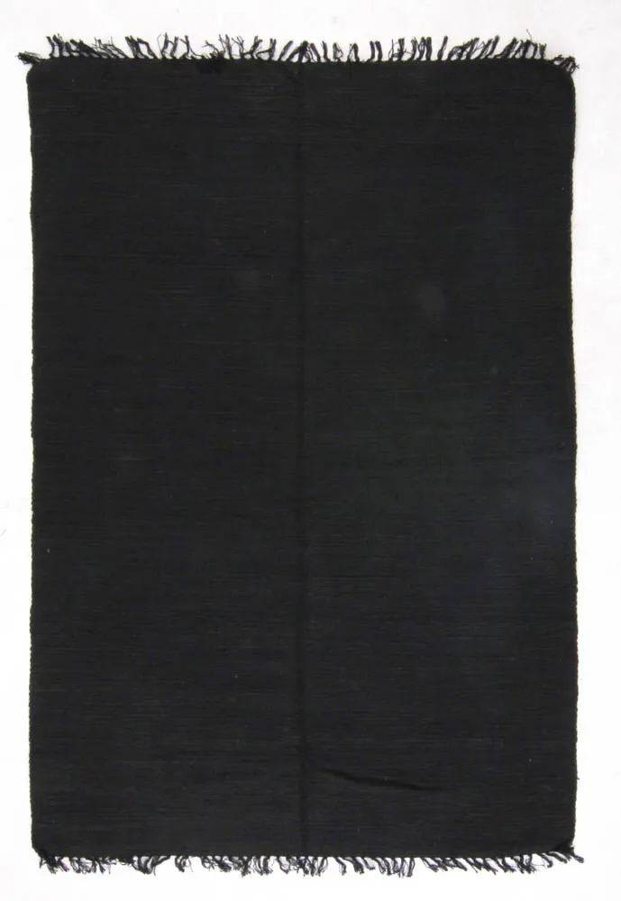 Tapis patchwork - Silje (noir)