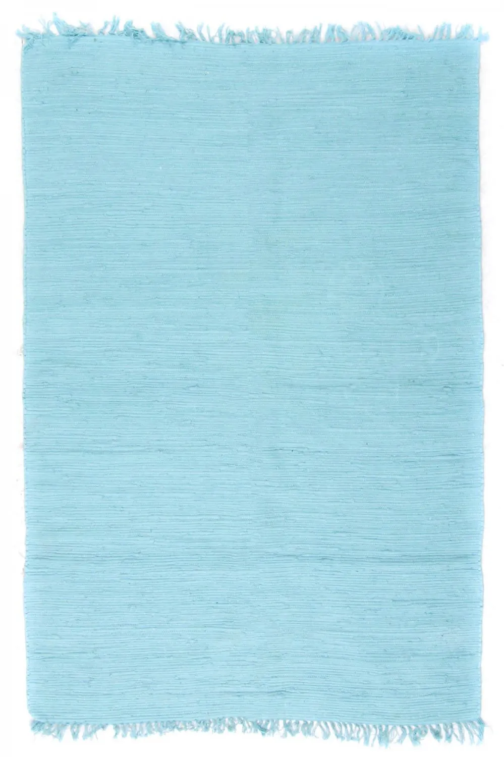 Tapis en patchwork - Silje (bleu/turquoise)