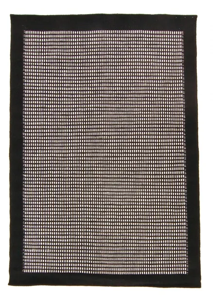 Tapis en laine - Luxor (noir/blanc)