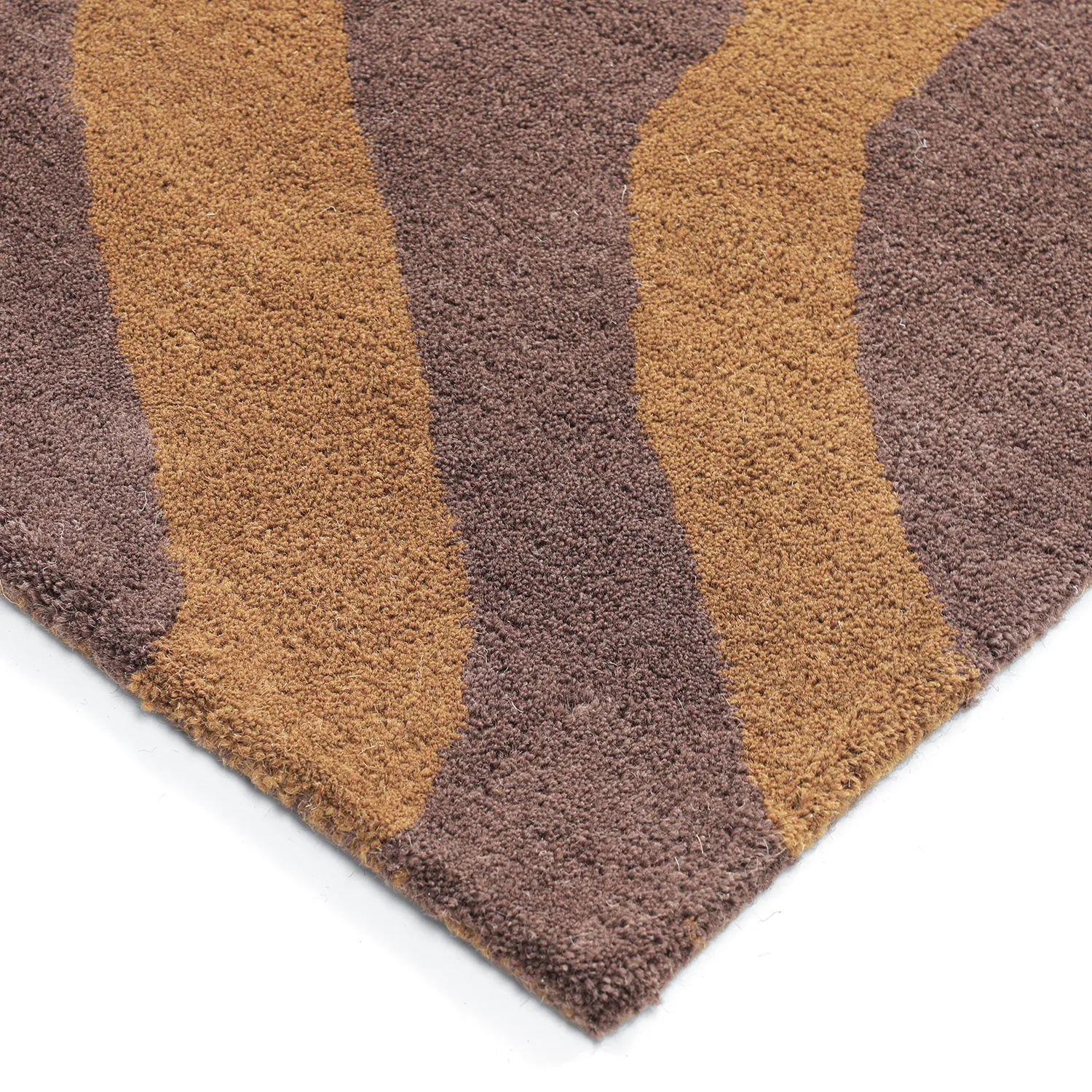 Tapis de laine - Aiz Hand Tufted Wool Premium (marron)