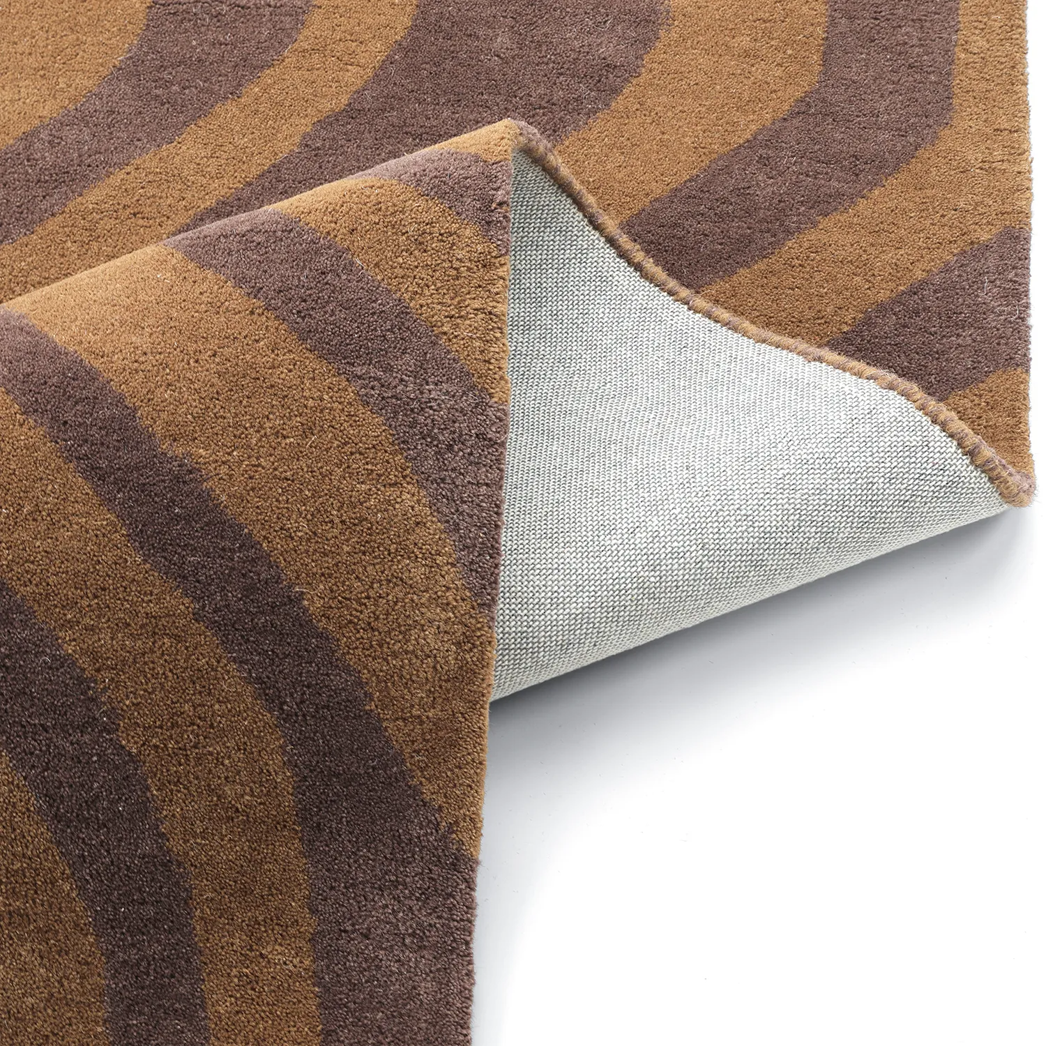 Tapis de laine - Aiz Hand Tufted Wool Premium (marron)
