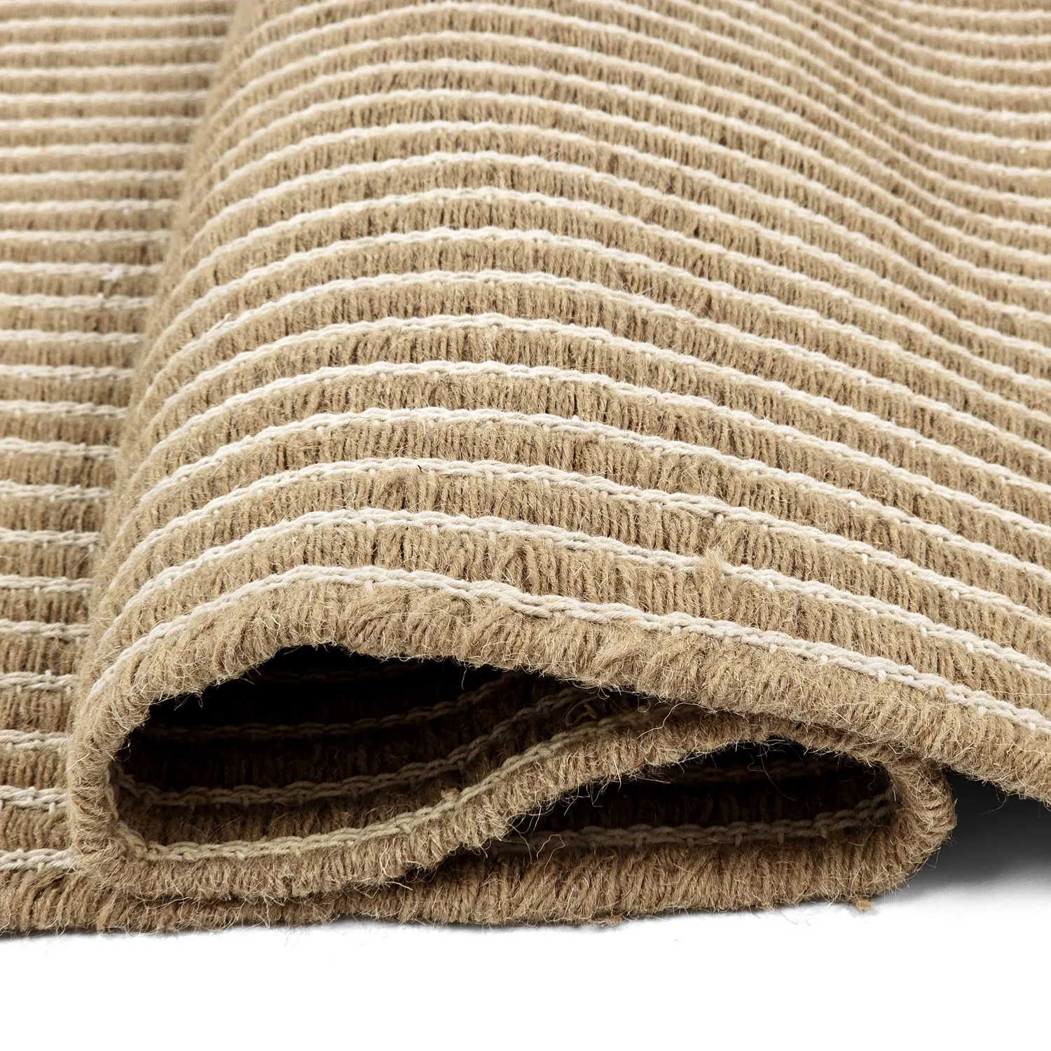 Tapis en laine - Arbil (beige/blanc)