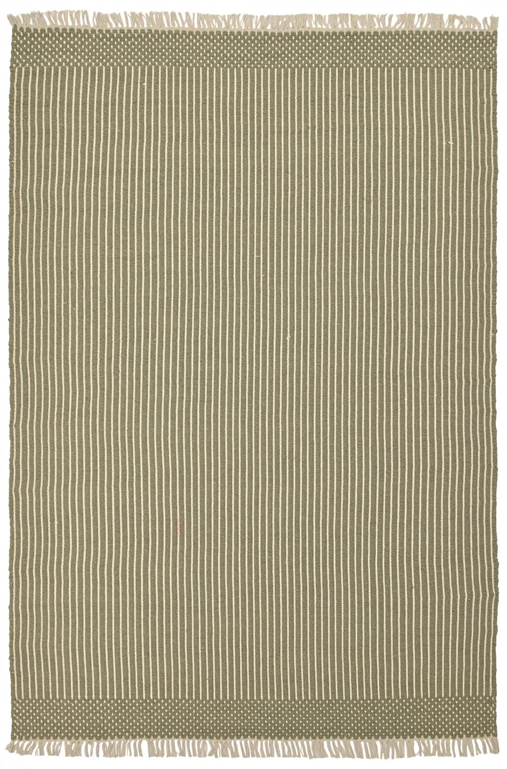 Tapis en laine - Arbil (vert/blanc)