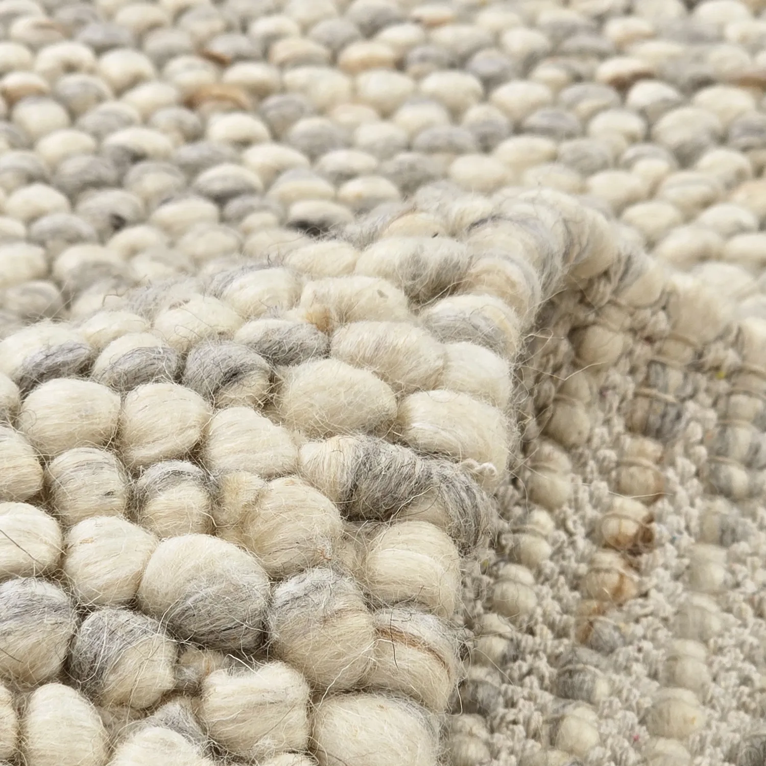 Tapis en laine - Avafors Wool Bubble (gris/beige)