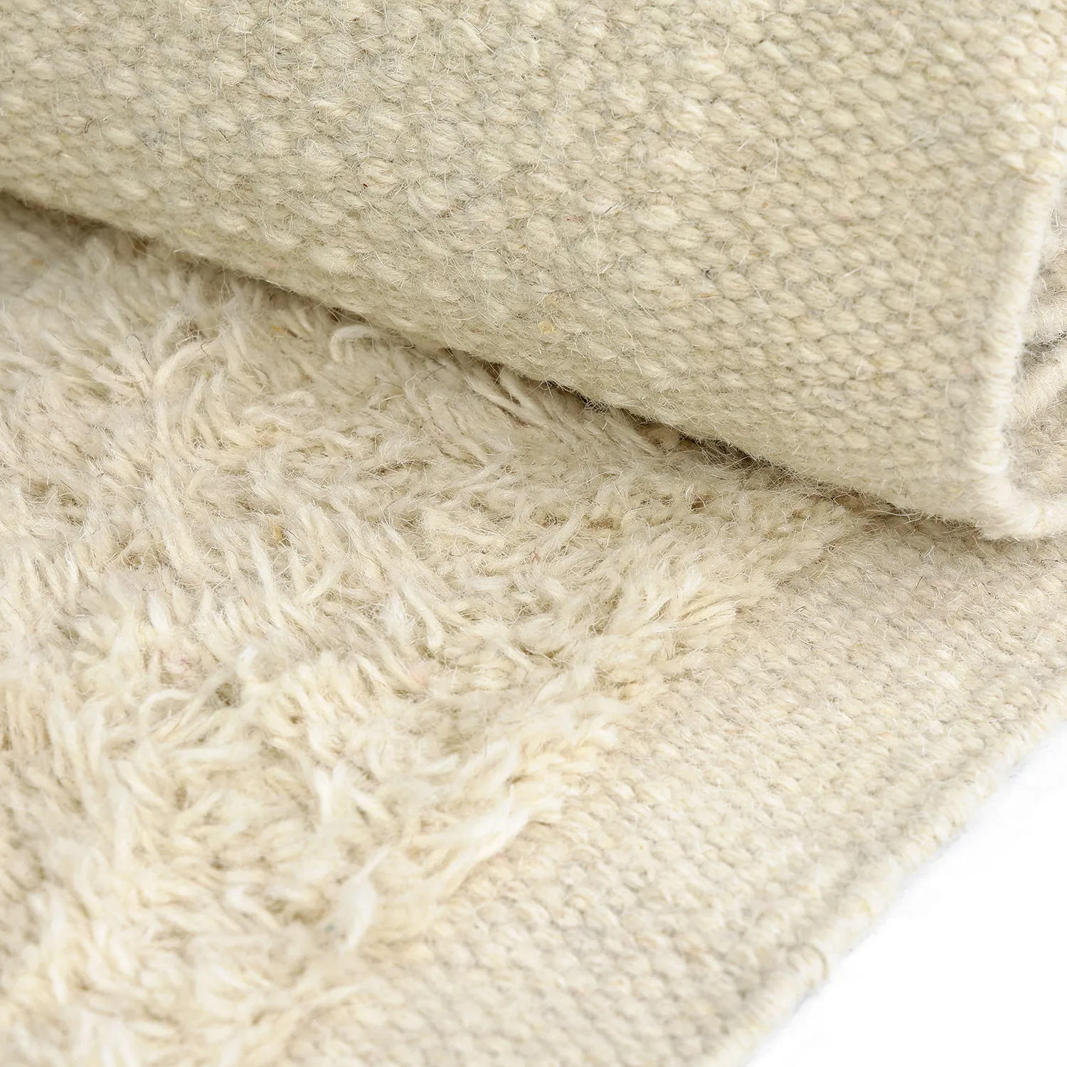 Tapis de laine - Beja (crème)