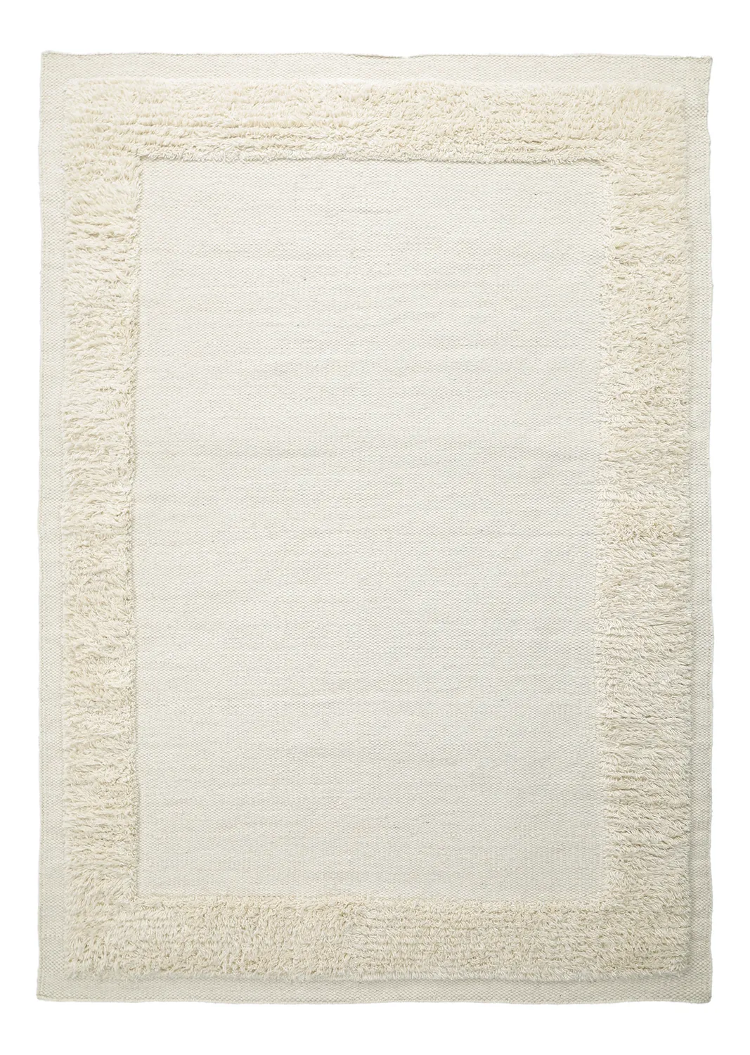 Tapis de laine - Beja (blanc)