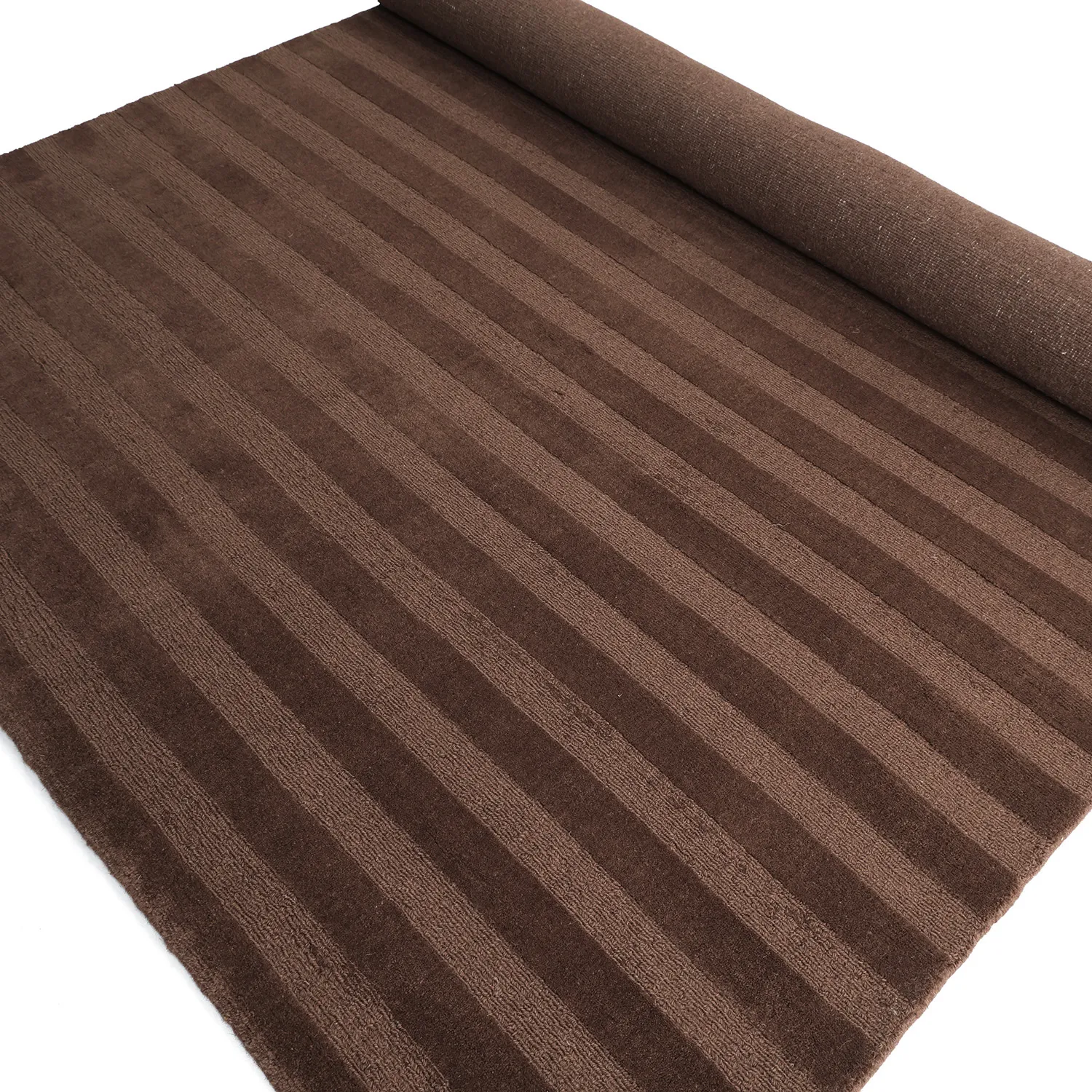 Tapis de laine - Brenta Handloom Wool Premium (marron)