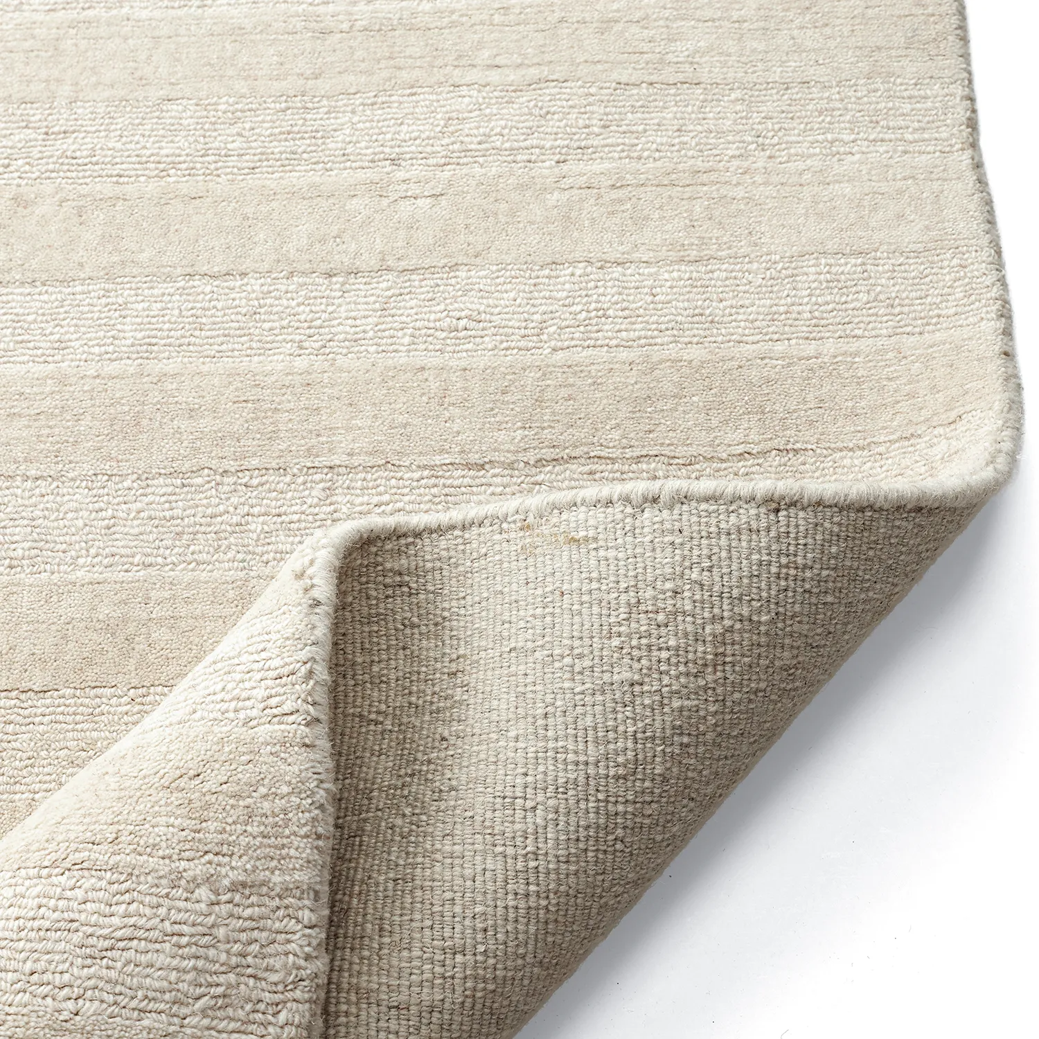 Tapis de laine - Brenta Handloom Wool Premium (crème)