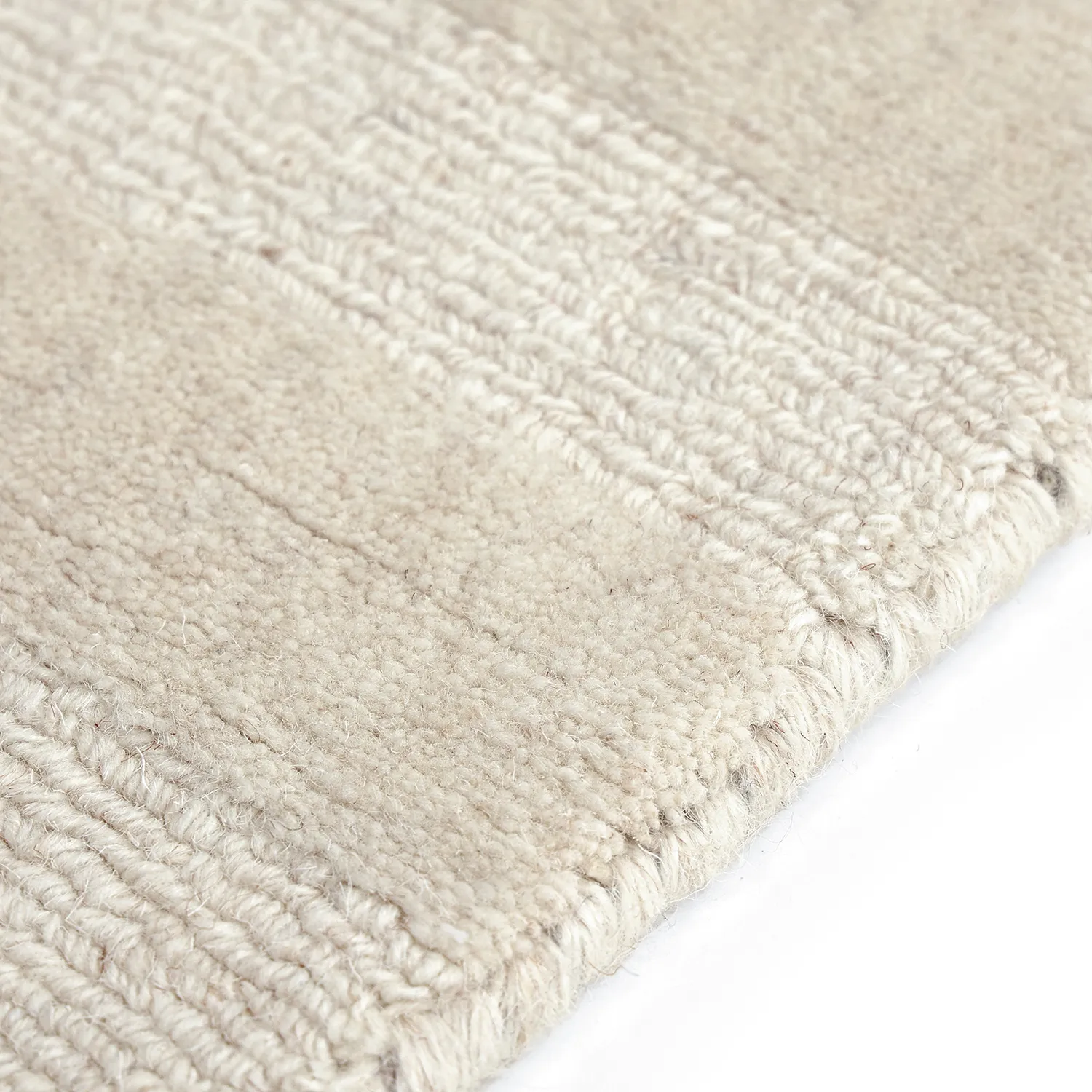 Tapis de laine - Brenta Handloom Wool Premium (crème)