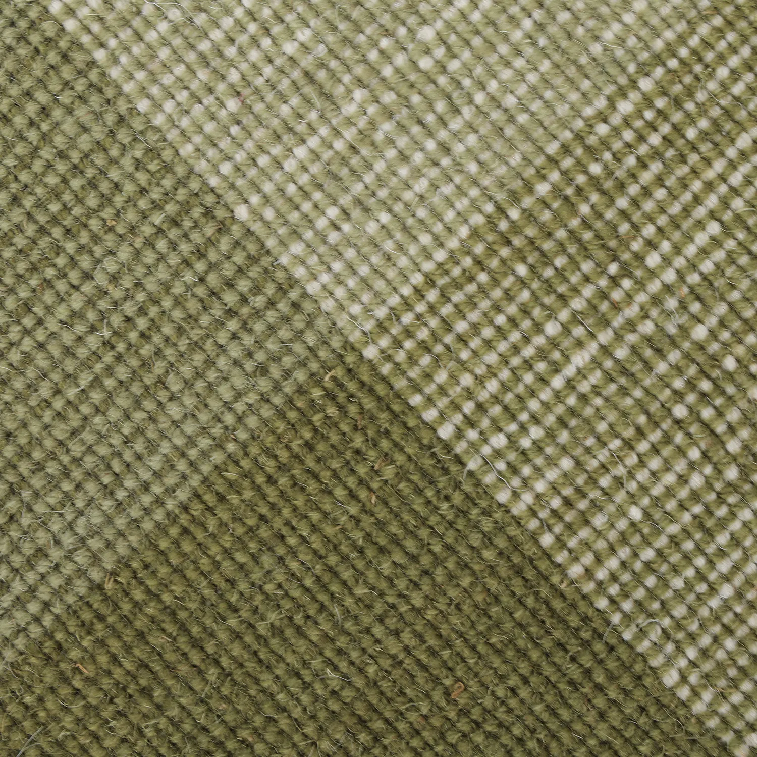 Tapis de laine - Chaves (vert/beige)