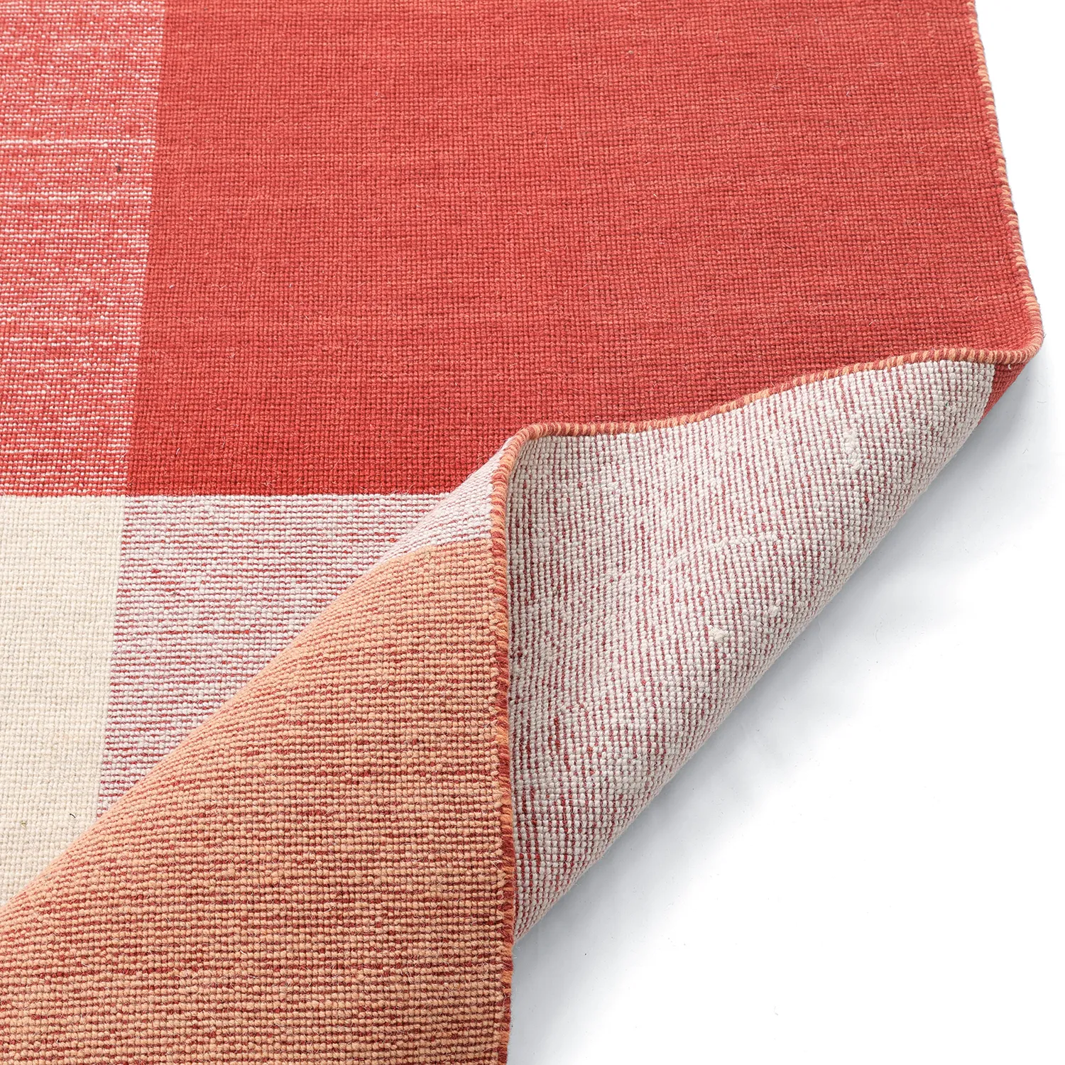 Tapis de laine - Chaves (rouge/orange)