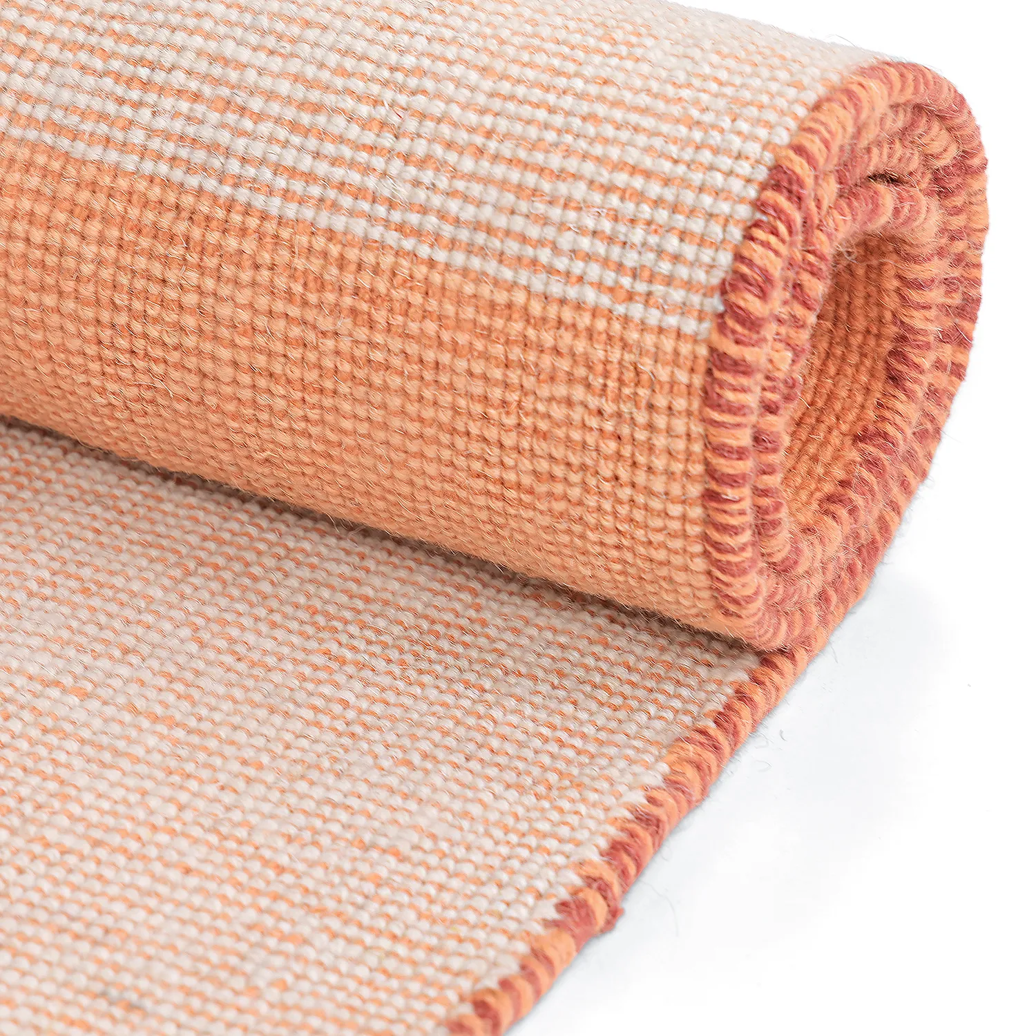 Tapis de laine - Chaves (rouge/orange)