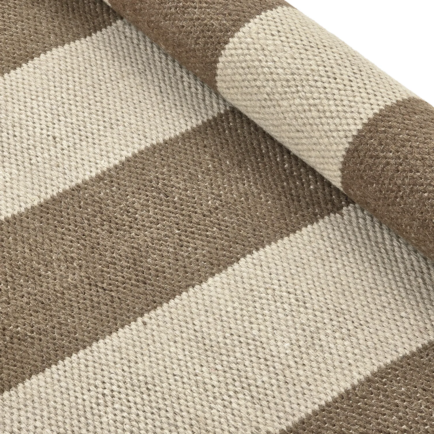 Tapis en laine - Garine (marron/beige)