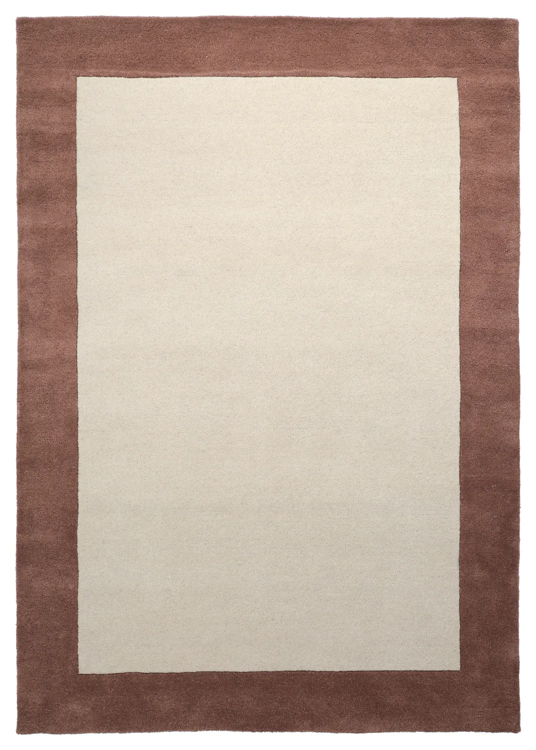 Tapis de laine - Gaya Hand Tufted Wool Premium (crème/marron)