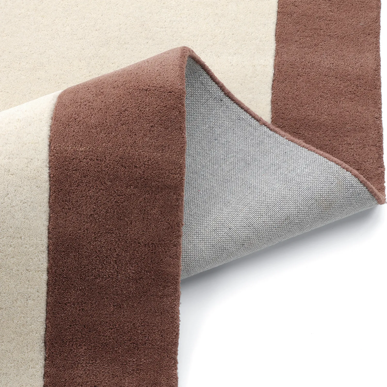 Tapis de laine - Gaya Hand Tufted Wool Premium (crème/marron)