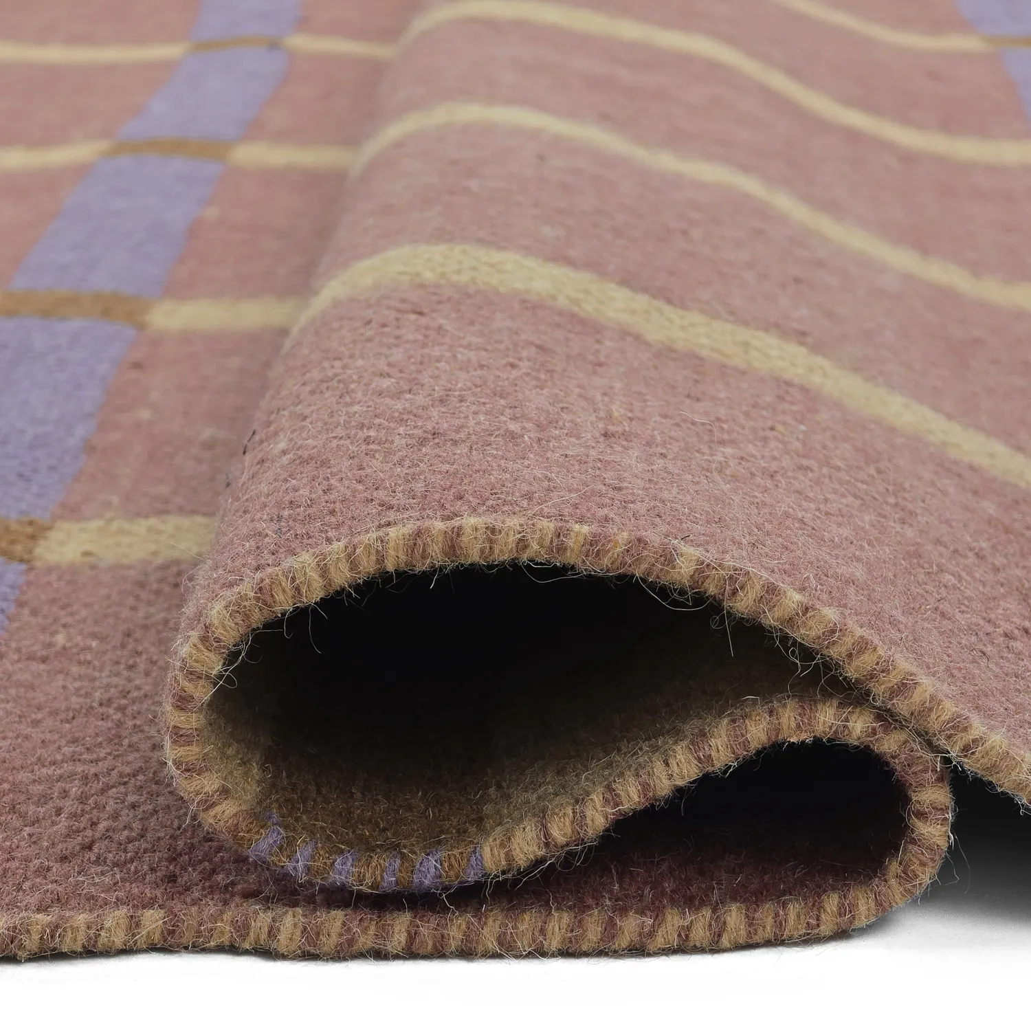 Tapis en laine - Gingham (n° 3)