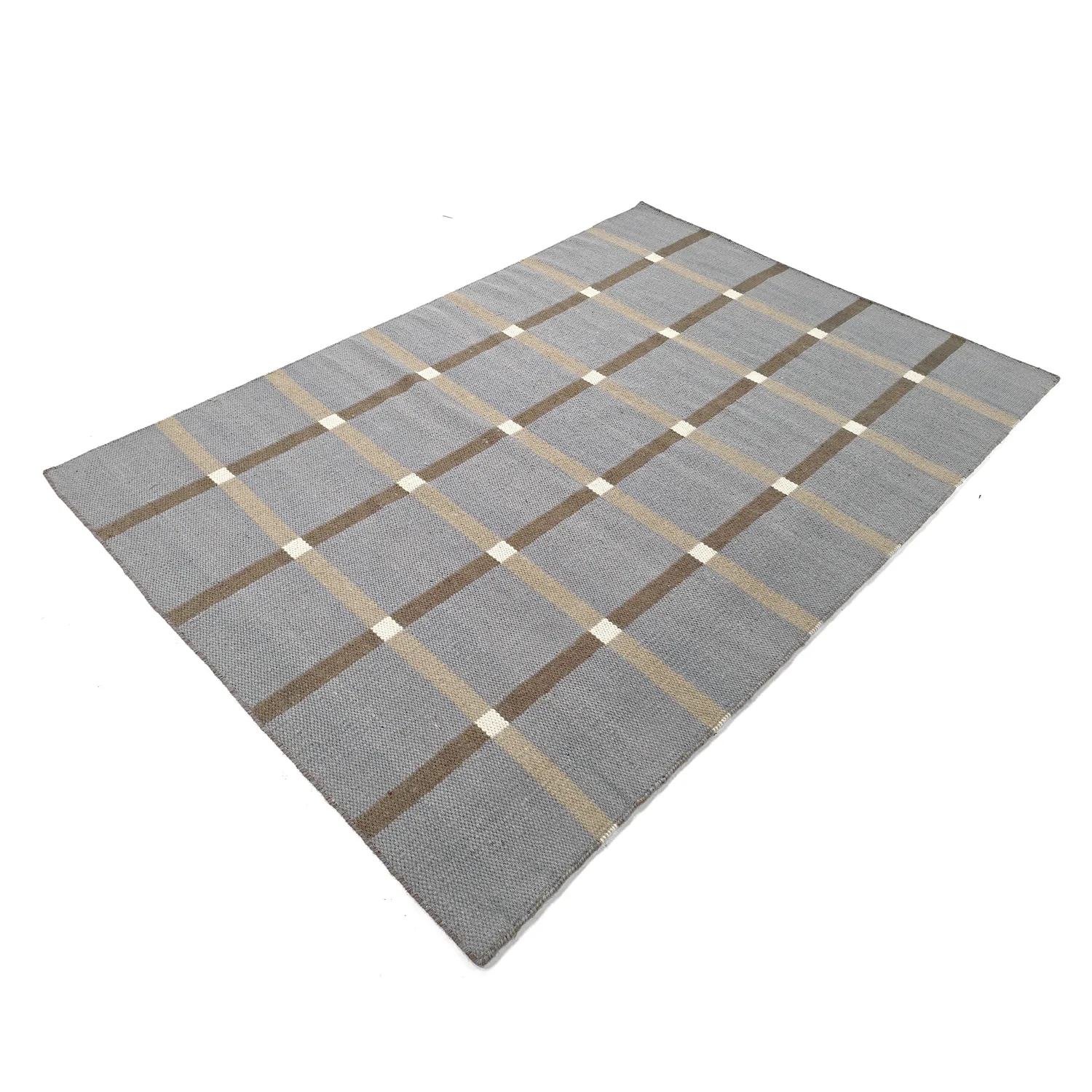 Tapis en laine - Gingham (n° 7)