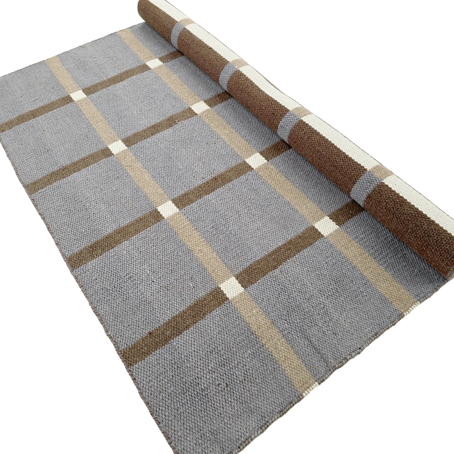 Tapis en laine - Gingham (n° 7)