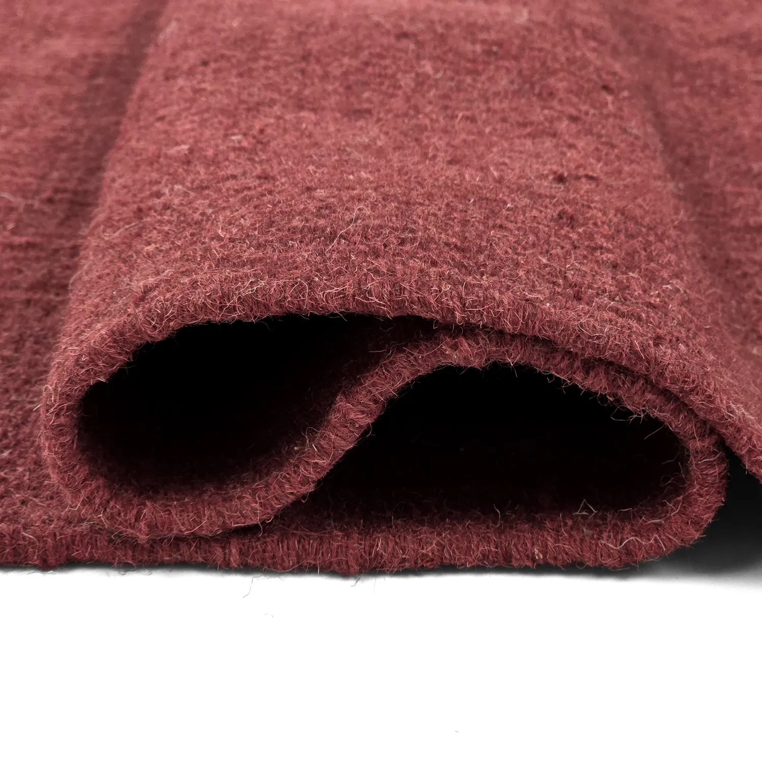 Tapis en laine - Hamilton (rouge foncé)