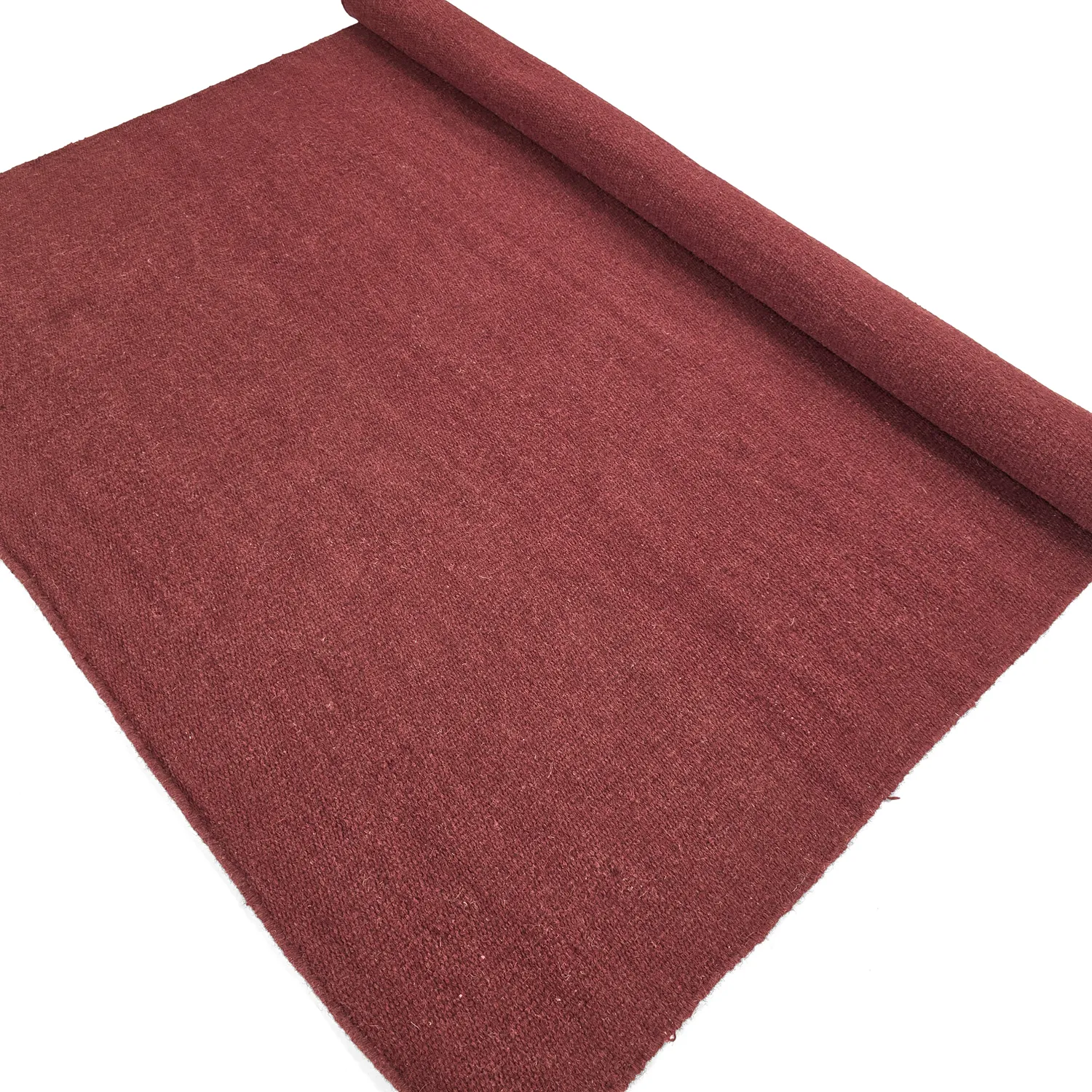 Tapis en laine - Hamilton (rouge foncé)