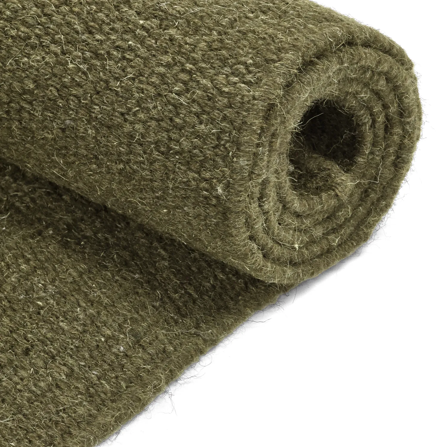 Tapis en laine - Hamilton (vert mousse)