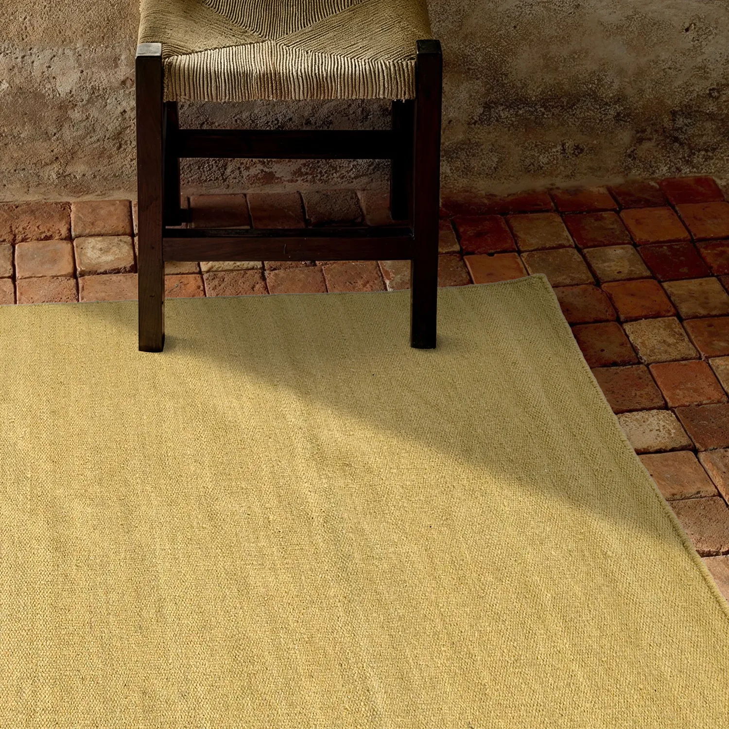Tapis en laine - Hamilton (moutarde)