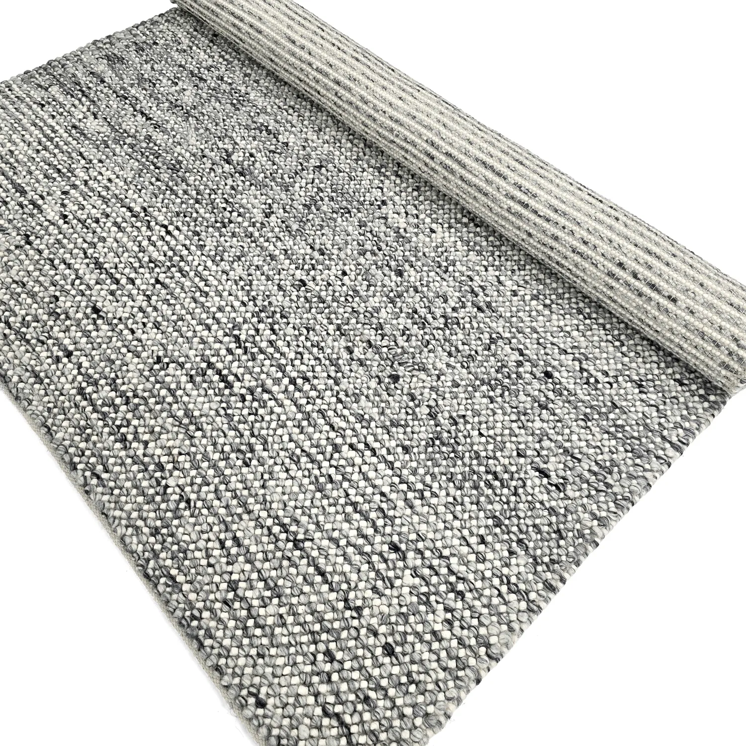 Tapis en laine - Mesra (gris/blanc)