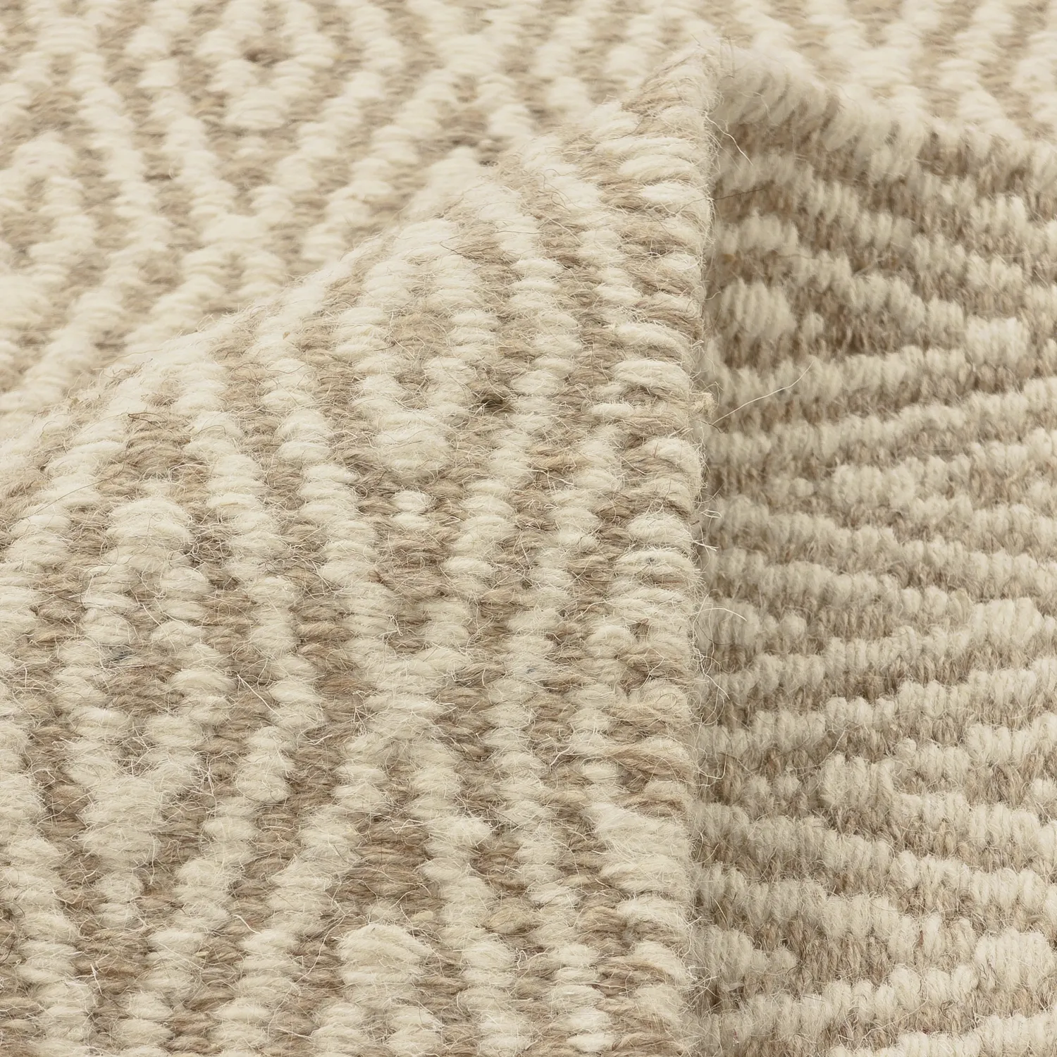 Tapis en laine - Monastir (beige/blanc)