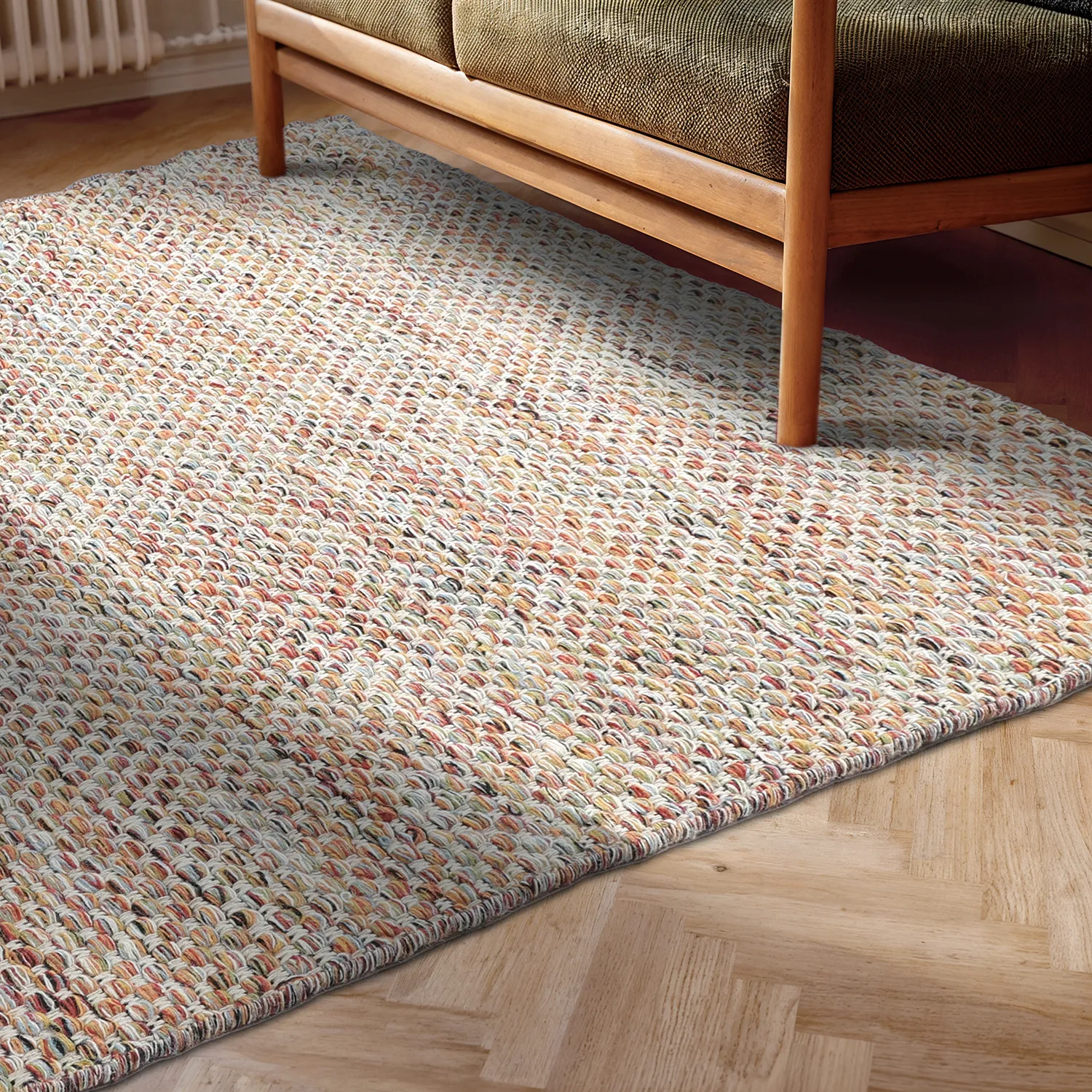 Tapis de laine - Ovelia (multicolore)
