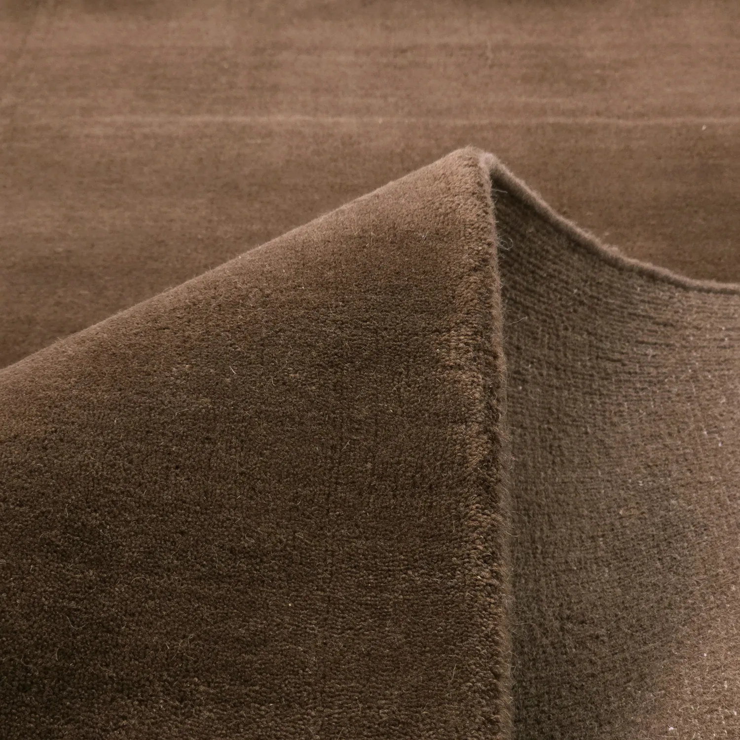Tapis en laine - Rozel Handloom Wool Premium (marron)
