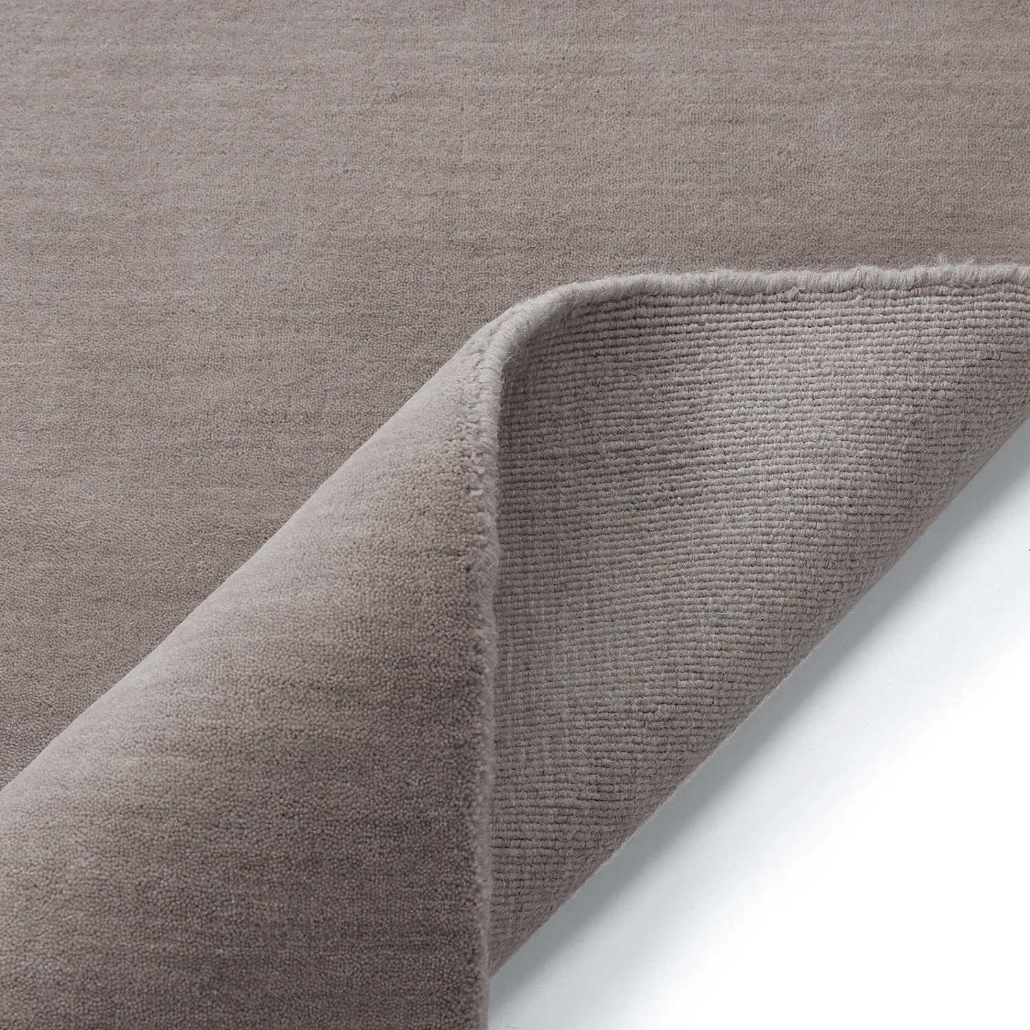 Tapis de laine - Rozel Handloom Wool Premium (taupe clair)