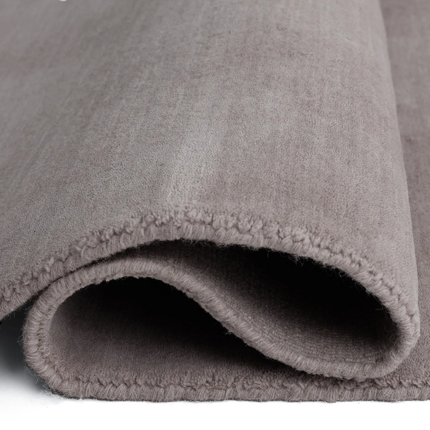Tapis de laine - Rozel Handloom Wool Premium (taupe clair)
