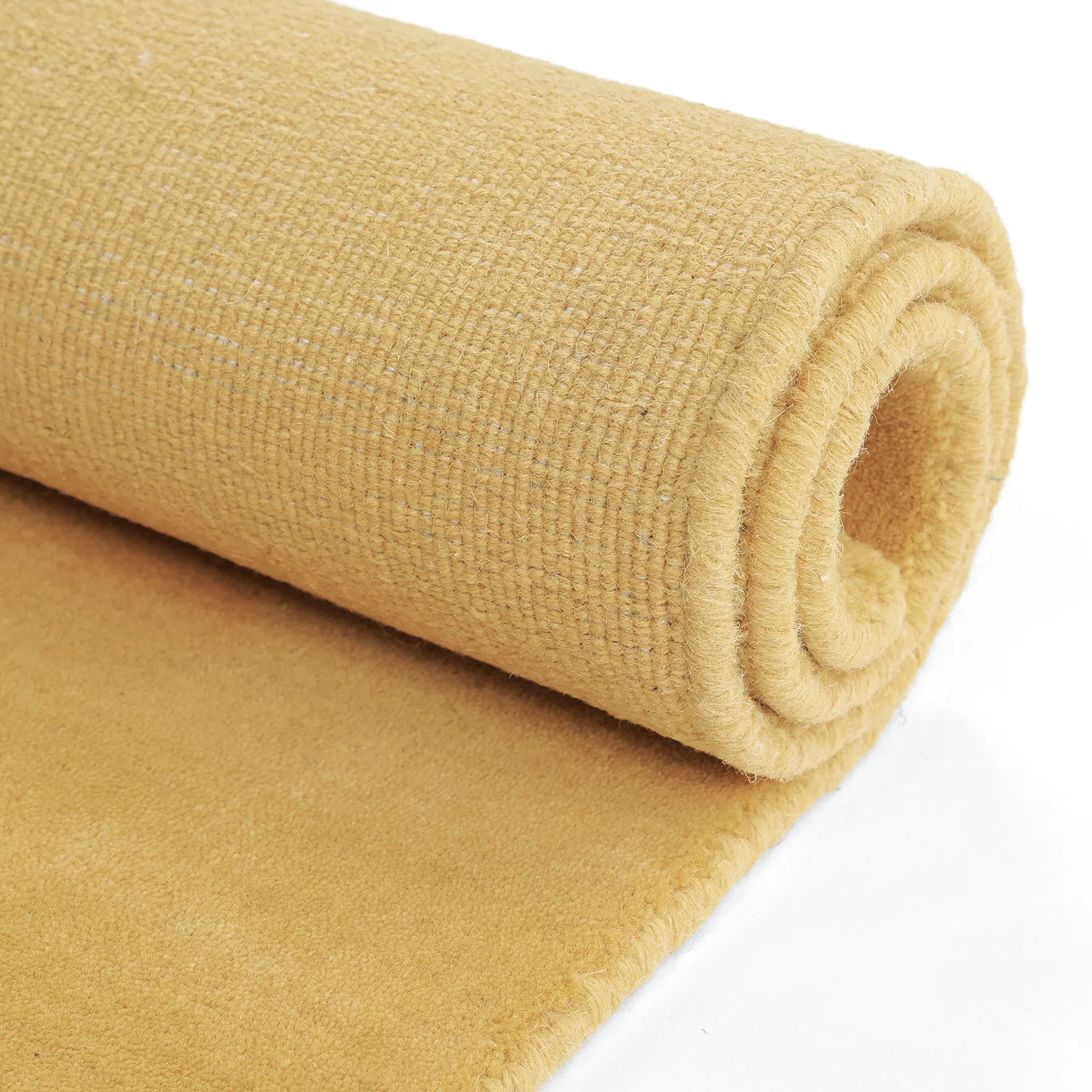 Tapis de laine - Rozel Handloom Wool Premium (ocre)