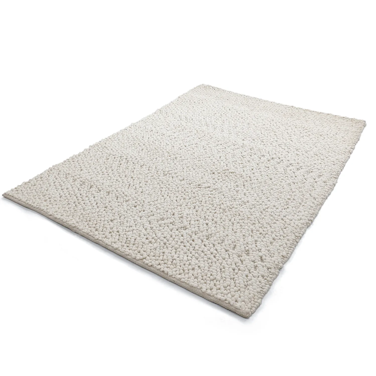 Tapis de laine - Sala Irregular Wool Bubble (crème)