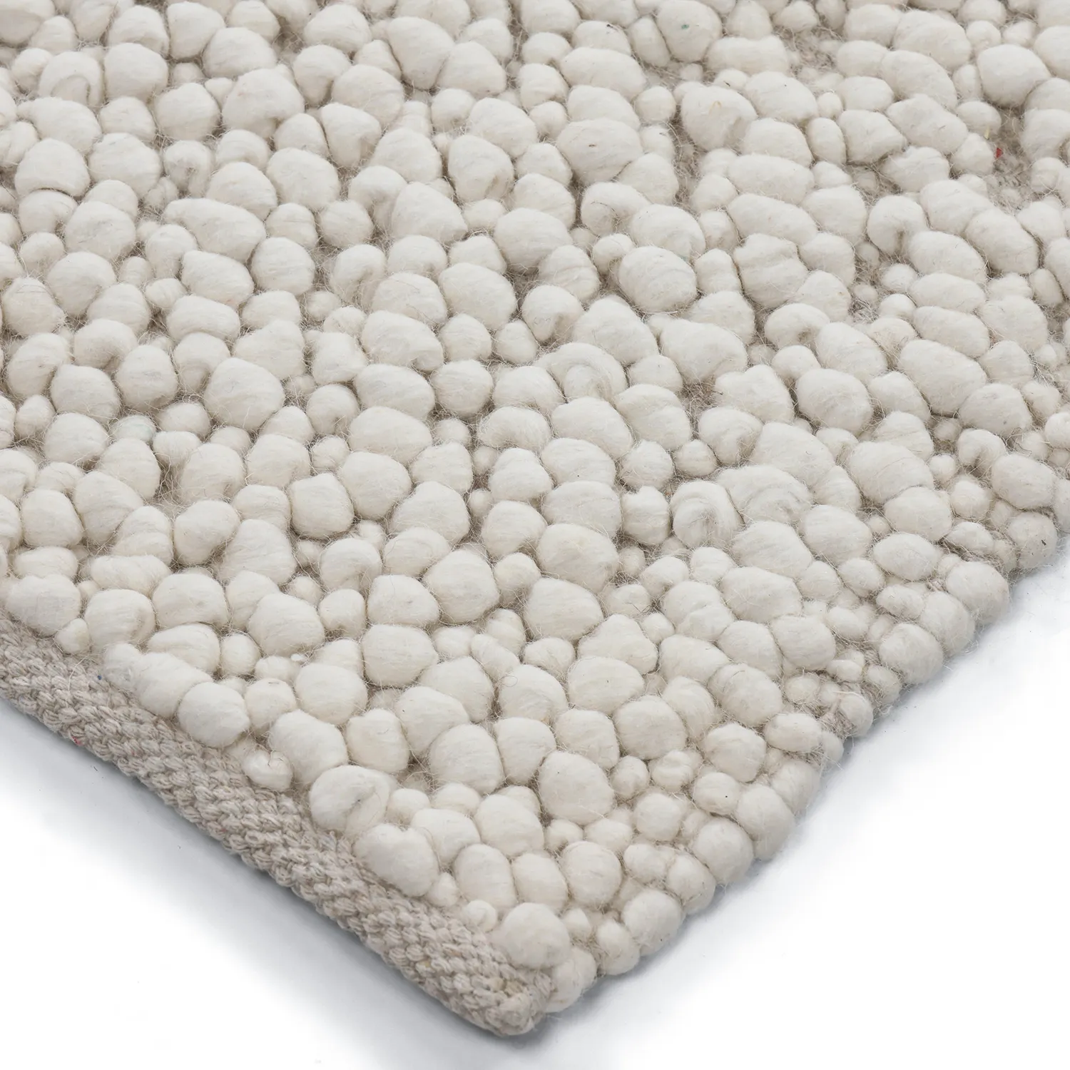 Tapis de laine - Sala Irregular Wool Bubble (crème)