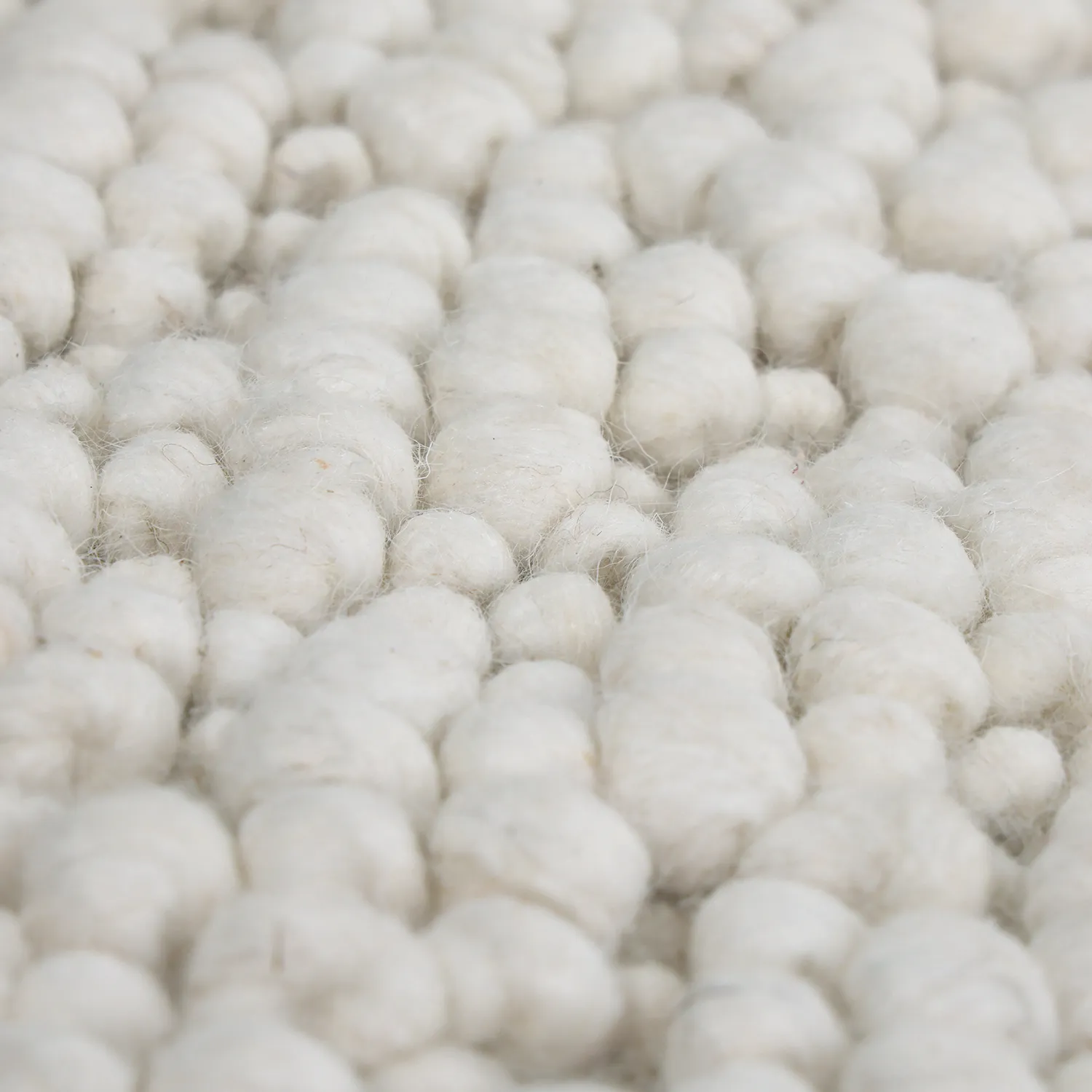 Tapis de laine - Sala Irregular Wool Bubble (crème)