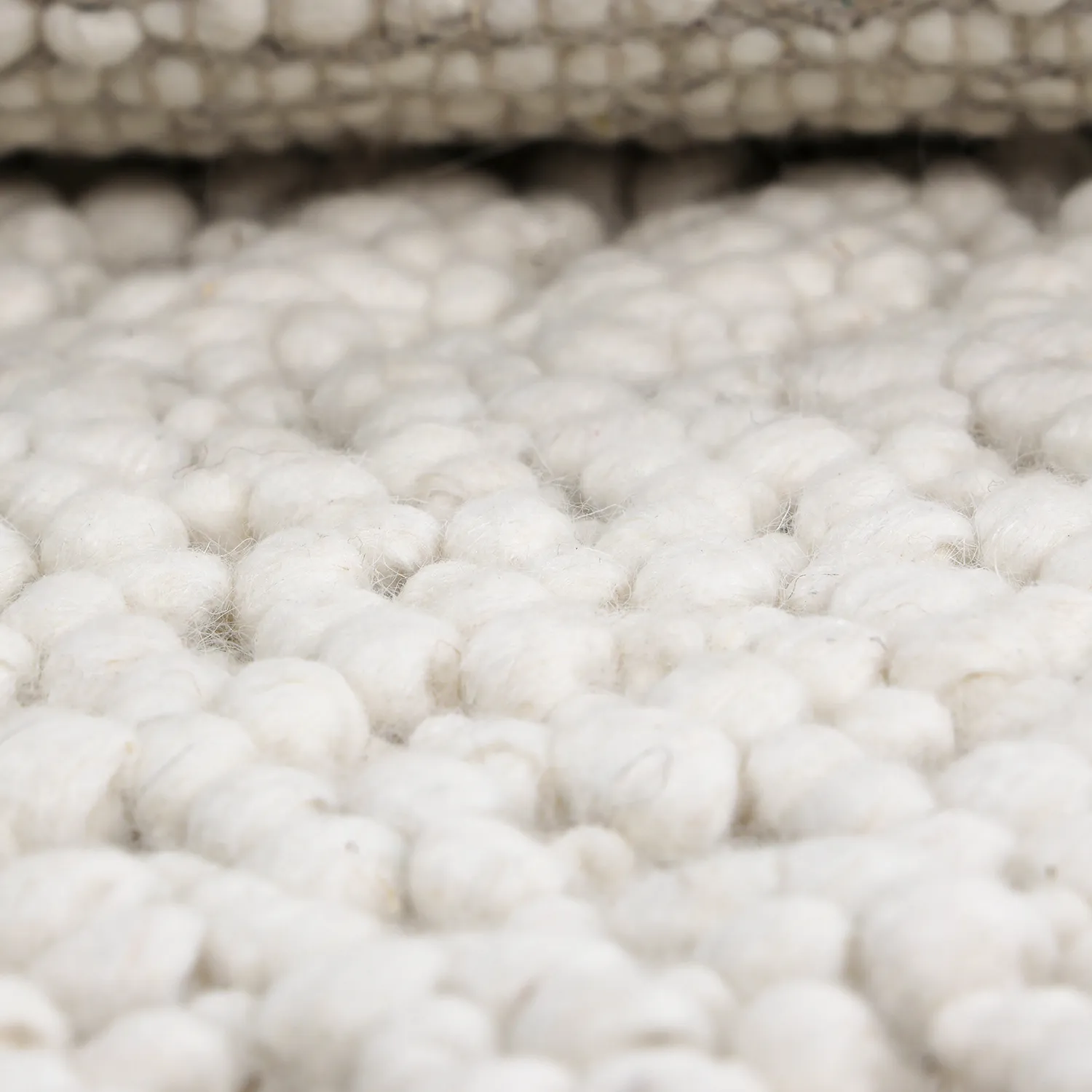 Tapis de laine - Sala Irregular Wool Bubble (crème)