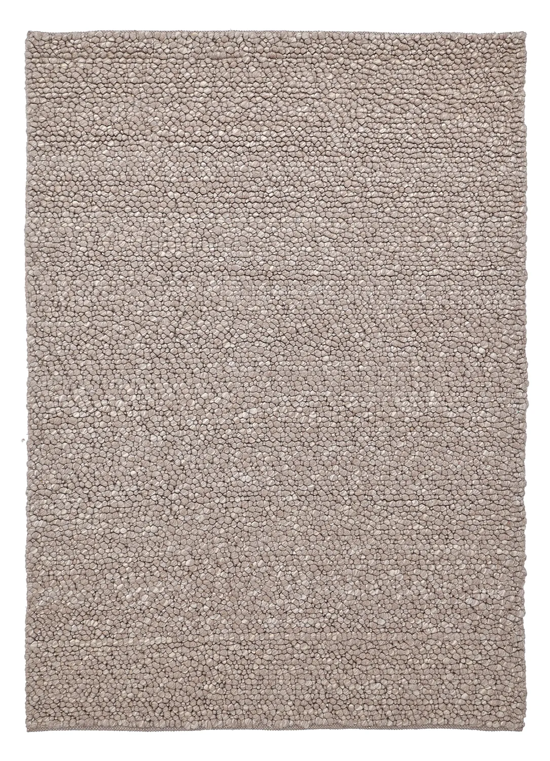 Tapis de laine - Sala Irregular Wool Bubble (taupe/blanc mélange)