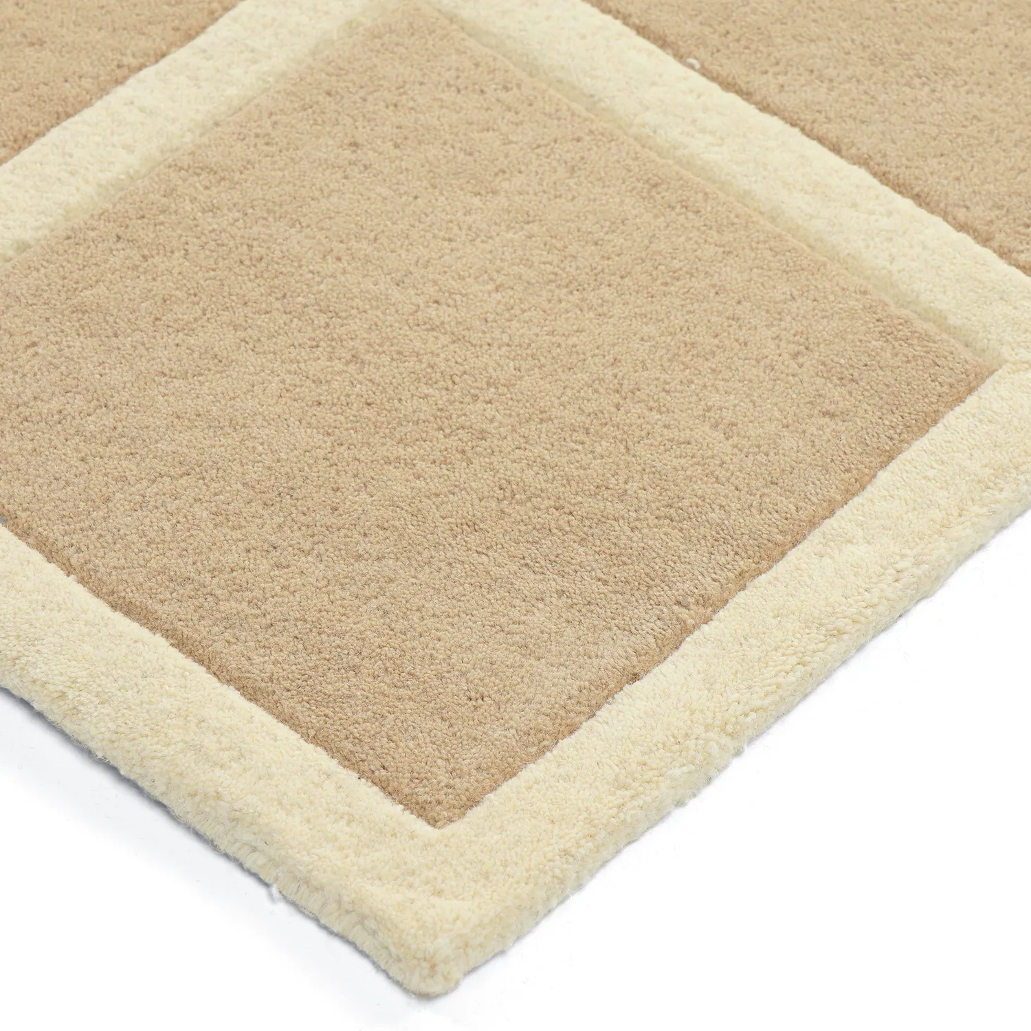Tapis de laine - Syl Hand Tufted Wool Premium (beige/crème)