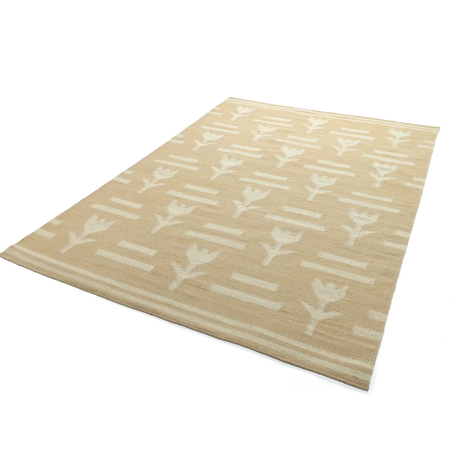 Tapis de laine - Tomar (beige/crème)