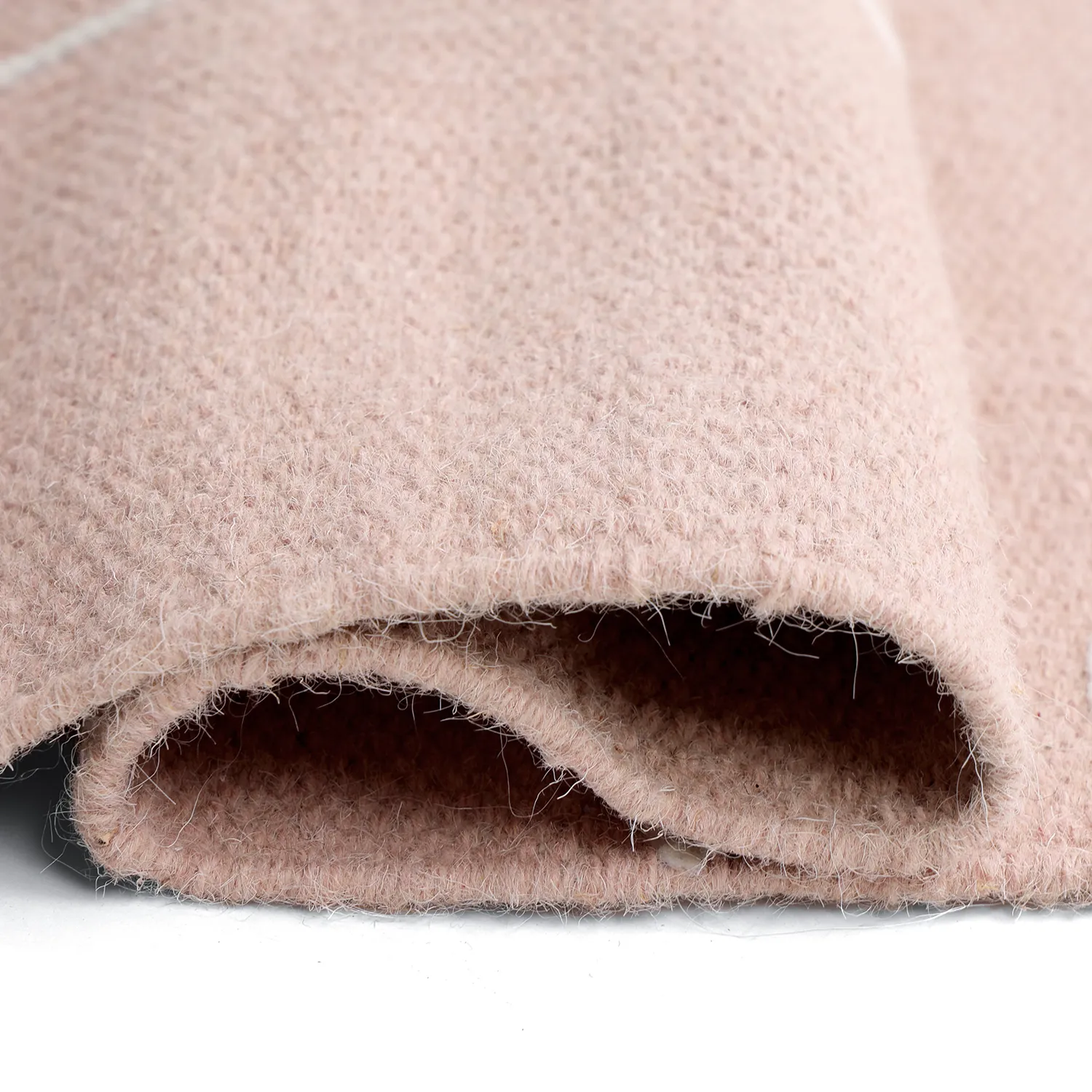 Tapis de laine - Viseu (rose poudré)